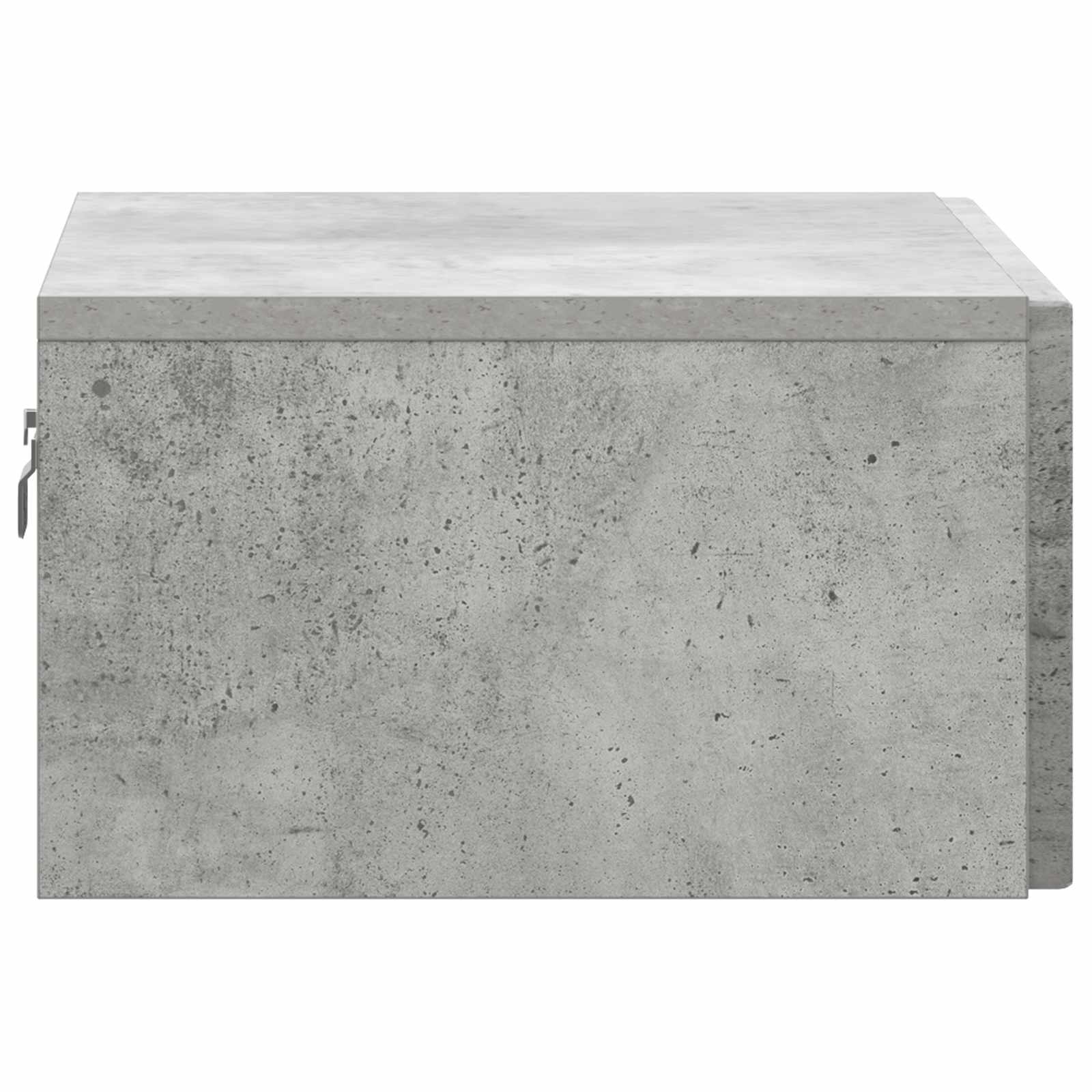 Cabinet de chevet mural 2 pcs Gris béton 49 x 34,5 x 20 cm - XIOS