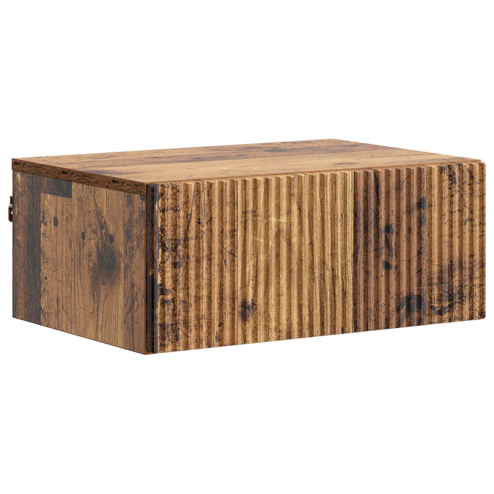 Cabinet de chevet mural 2 pcs Bois ancien 49 x 34,5 x 20 cm - XIOS