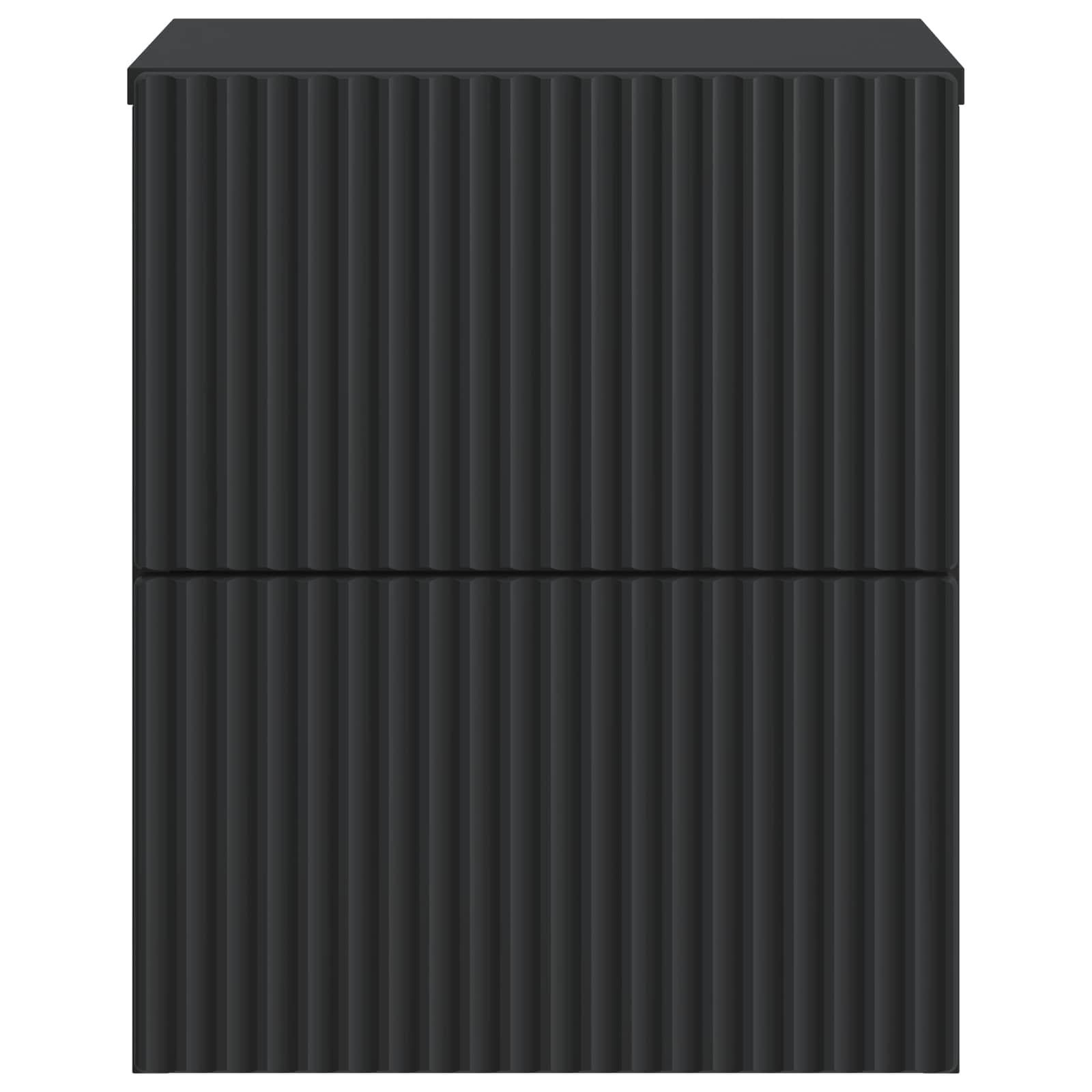Cabinet de chevet mural 2 pcs Noir 33 x 34,5 x 40 cm - XIOS