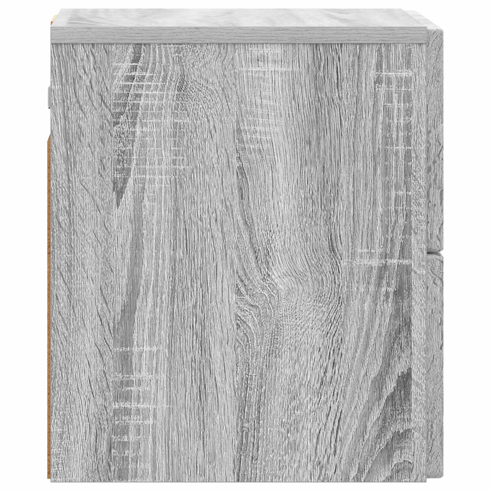 Cabinet de chevet mural Sonoma gris 33 x 34,5 x 40 cm - XIOS
