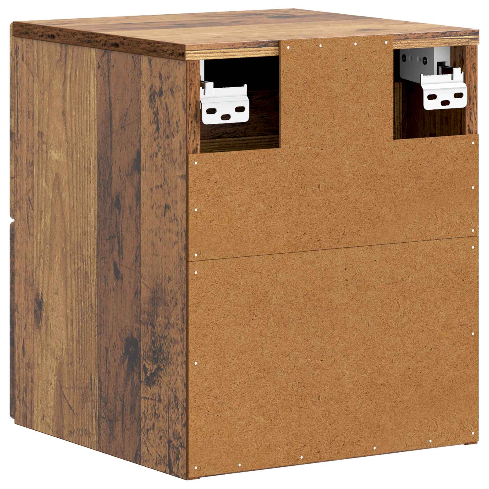 Cabinet de chevet mural 2 pcs Bois ancien 33 x 34,5 x 40 cm - XIOS
