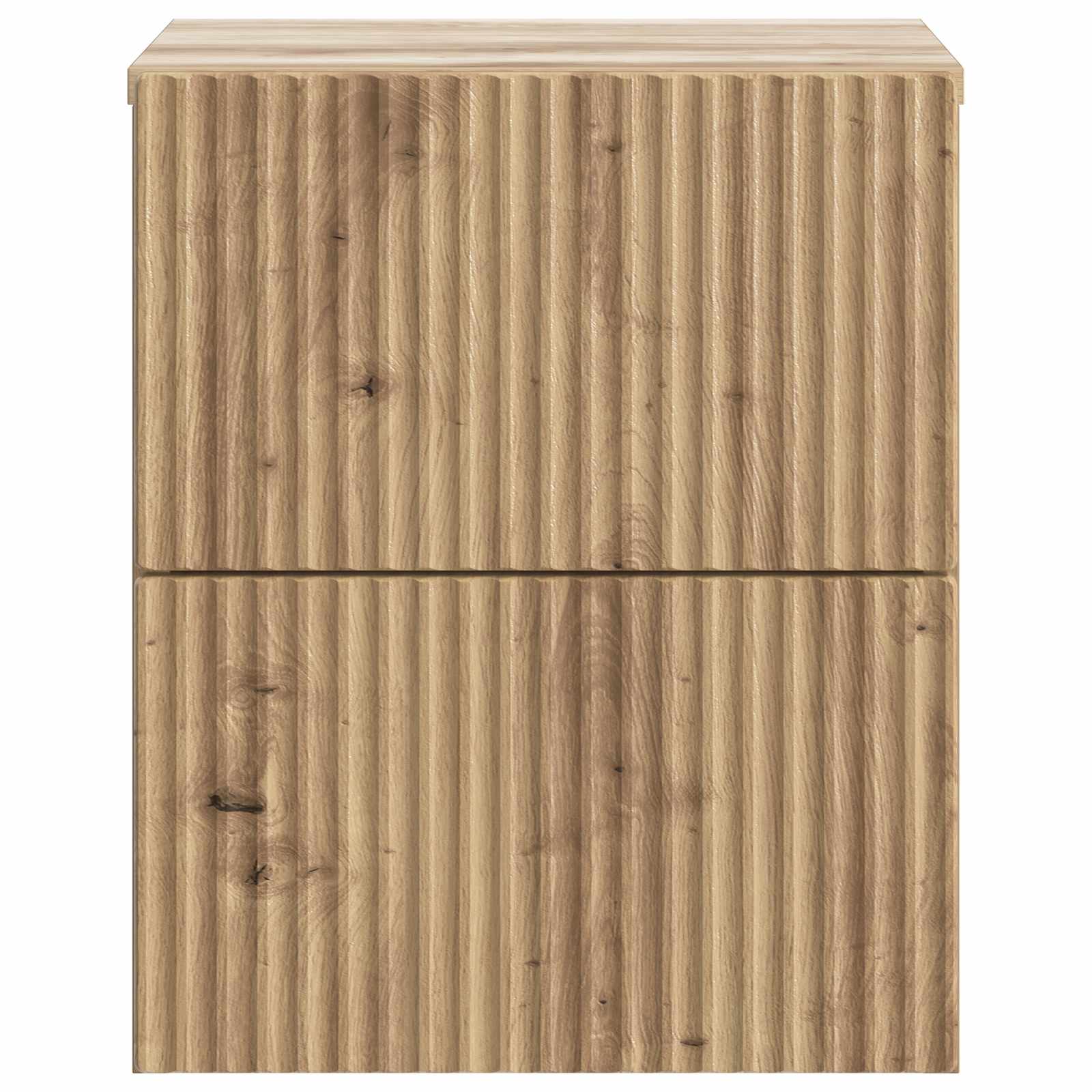 Cabinet de chevet mural 2 pcs Chêne artisanal 33 x 34,5 x 40 cm - XIOS