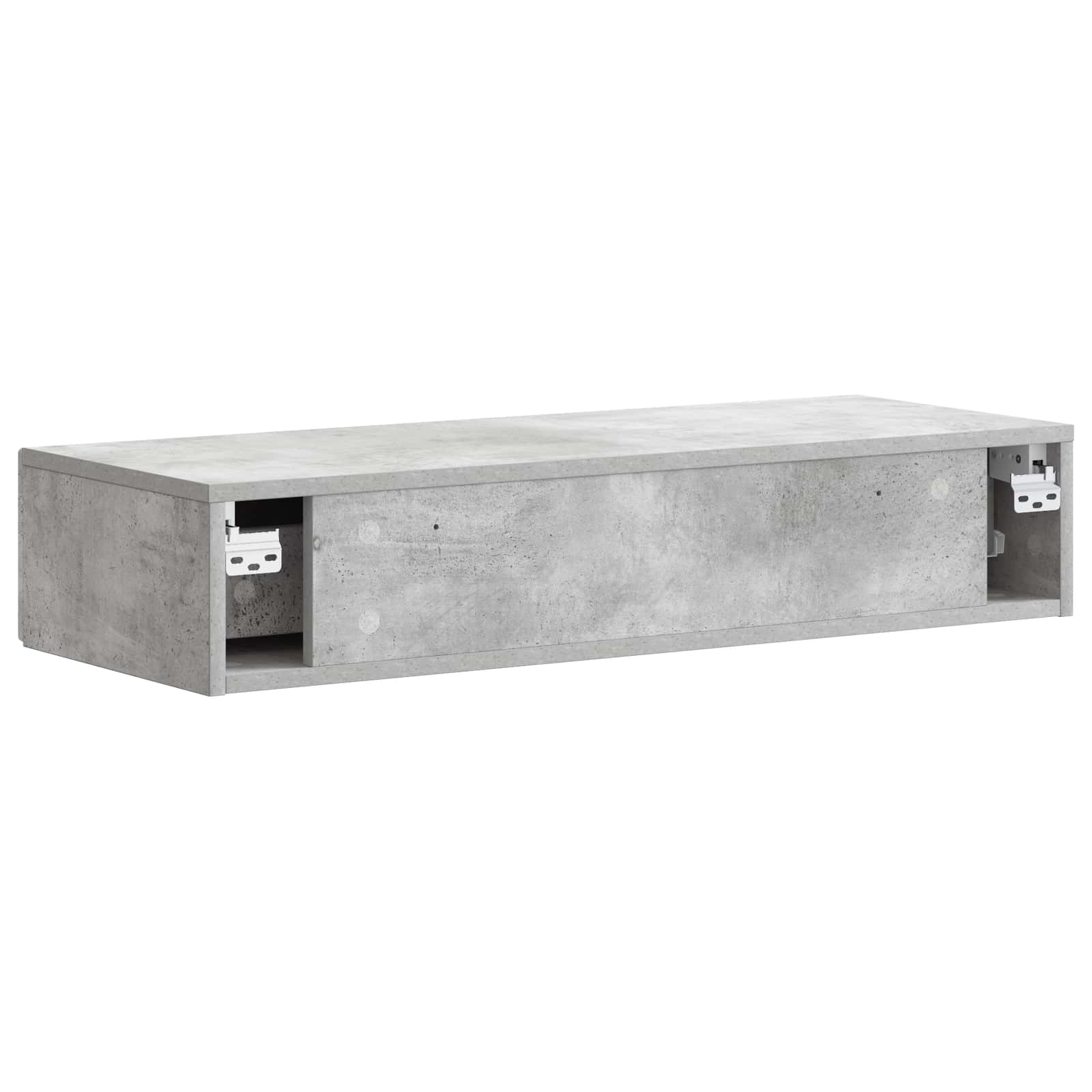 Table d'appoint murale Gris béton 87,5 x 34,5 x 17 cm - XIOS