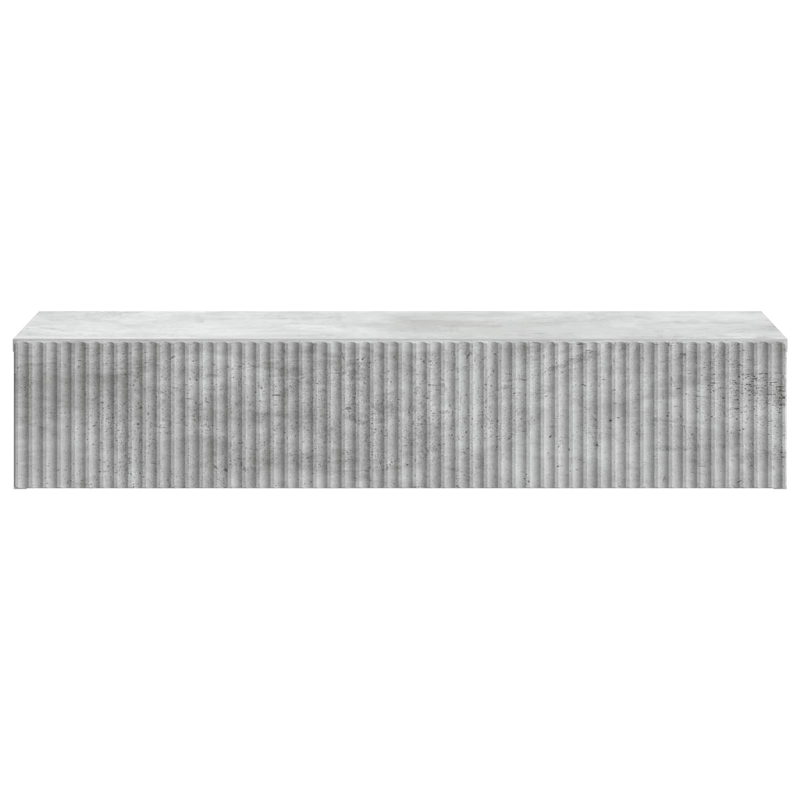 Table d'appoint murale Gris béton 87,5 x 34,5 x 17 cm - XIOS