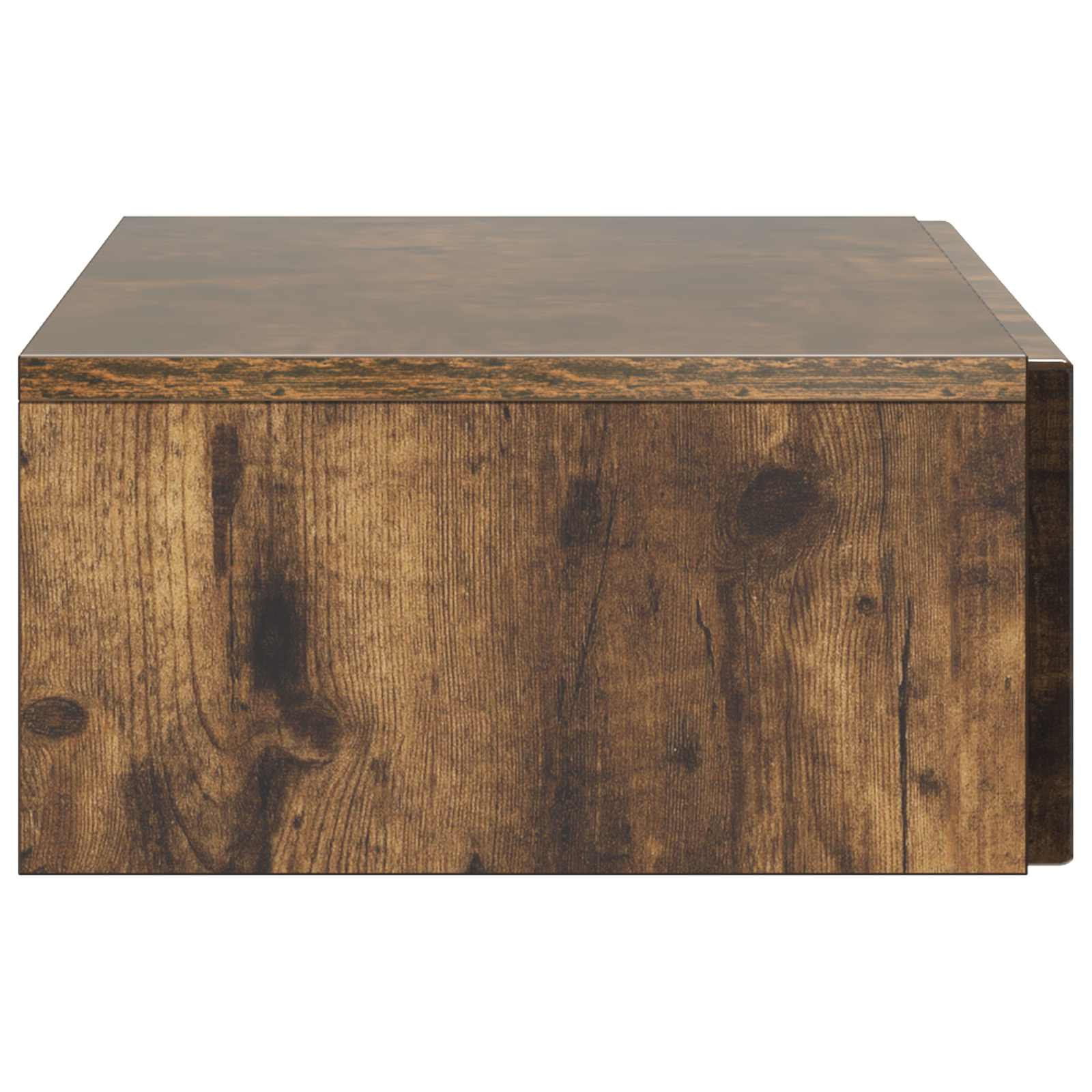Table d'appoint murale Chêne fumé 87,5 x 34,5 x 17 cm - XIOS