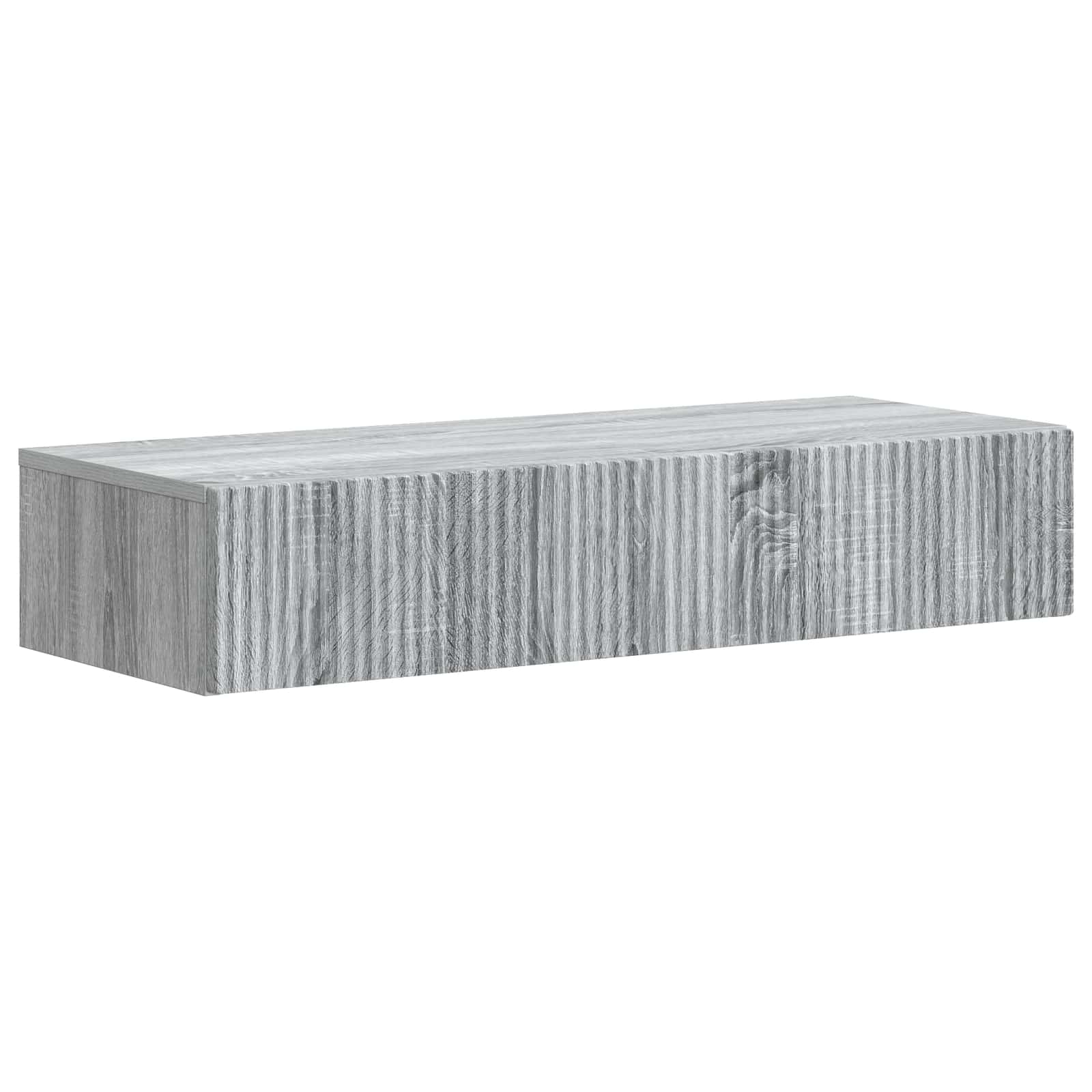 Table d'appoint murale Sonoma gris 87,5 x 34,5 x 17 cm - XIOS