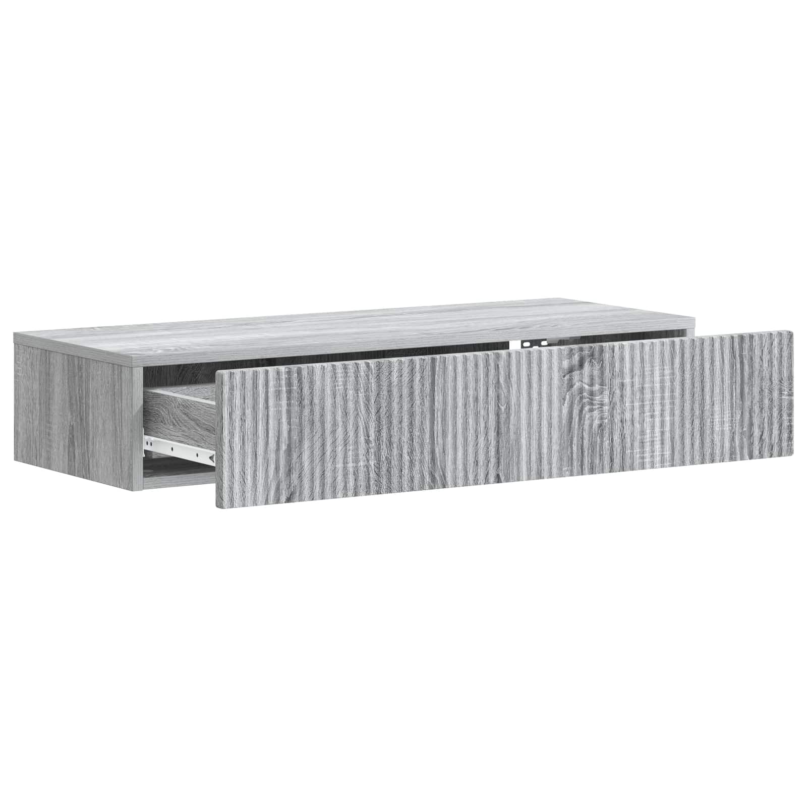 Table d'appoint murale Sonoma gris 87,5 x 34,5 x 17 cm - XIOS