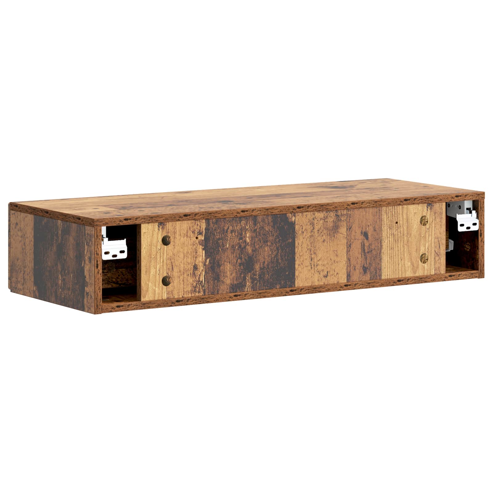 Table d'appoint murale Bois ancien 87,5 x 34,5 x 17 cm - XIOS