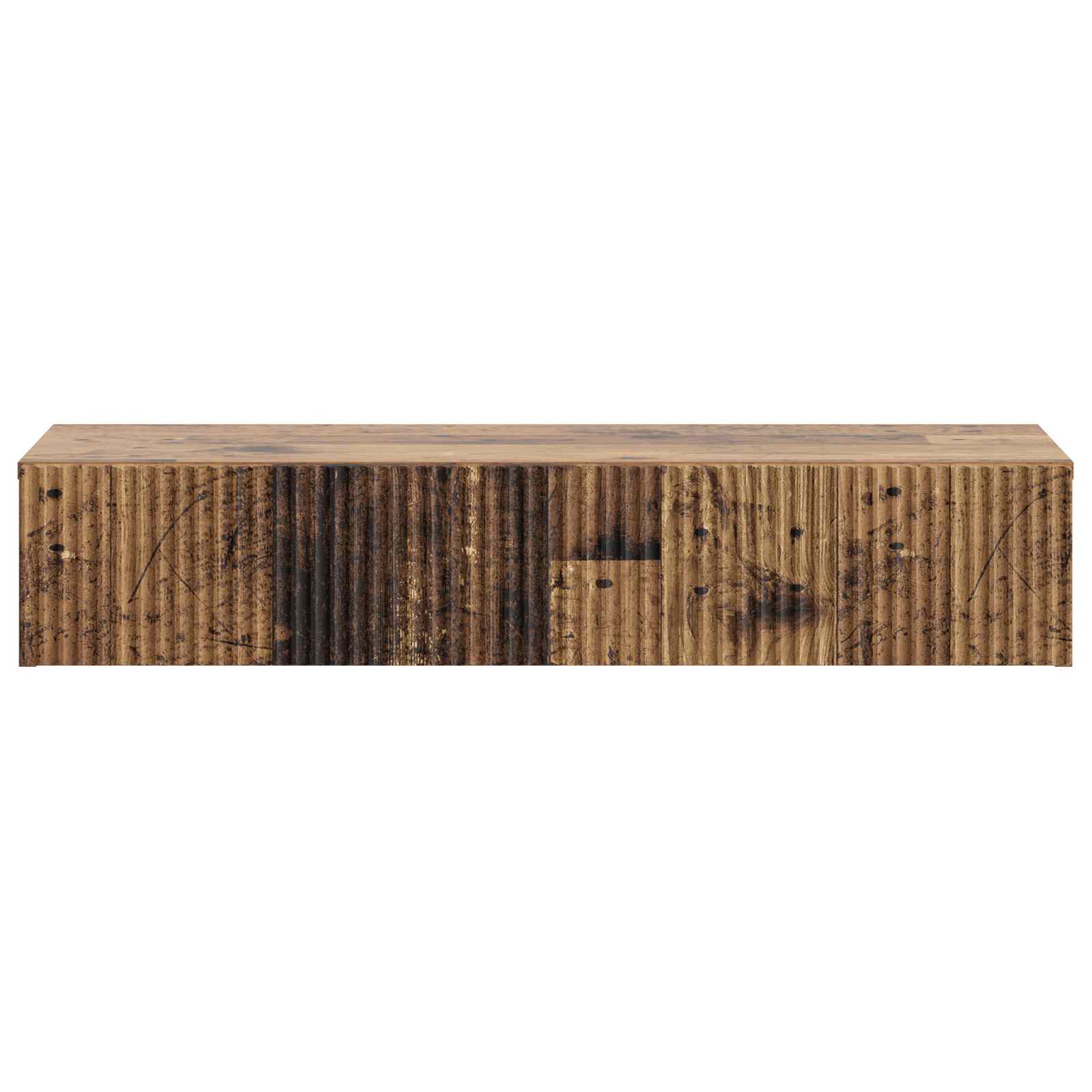 Table d'appoint murale Bois ancien 87,5 x 34,5 x 17 cm - XIOS
