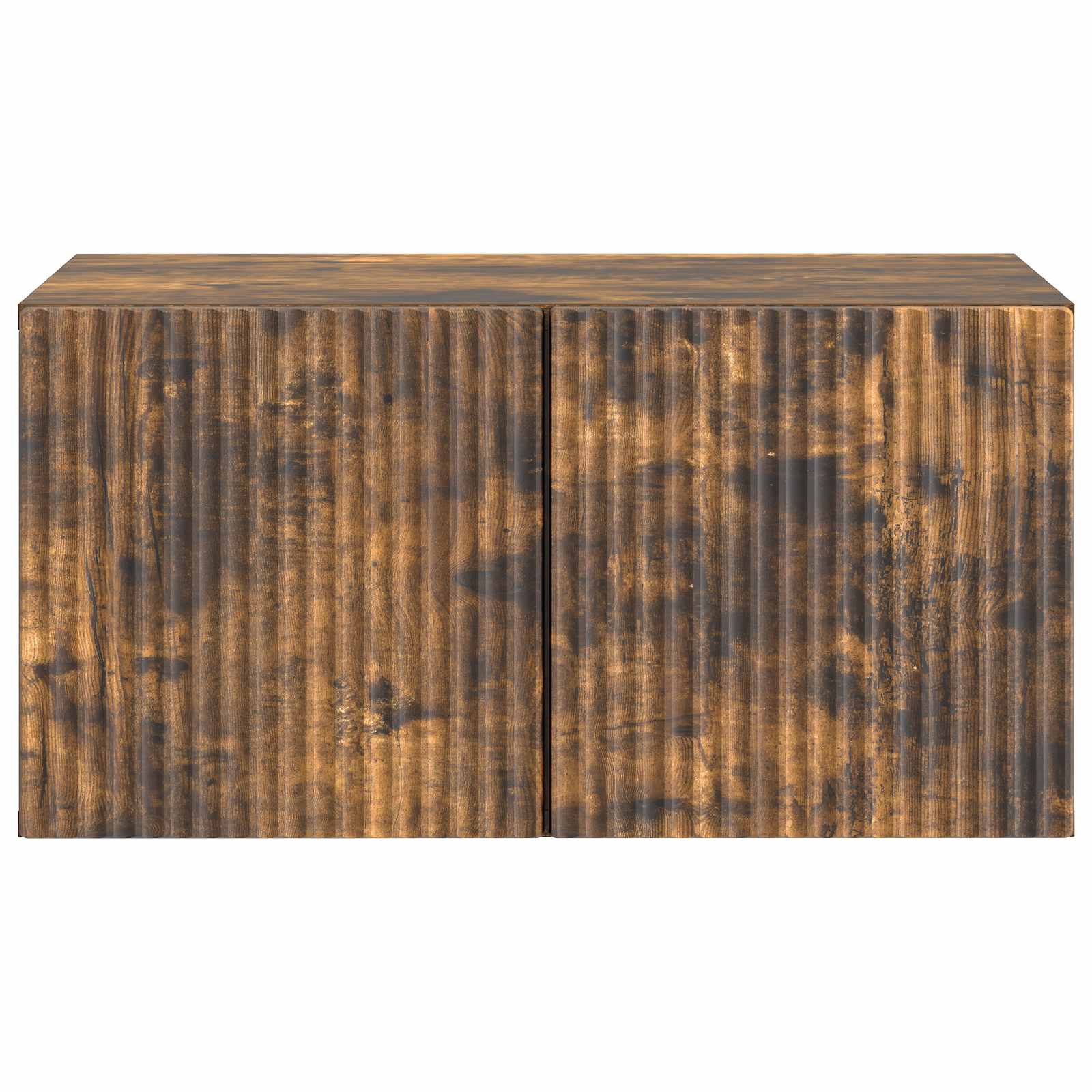 Meuble TV mural Chêne fumé 59,5 x 41 x 30 cm Bois d'ingénierie - XIOS