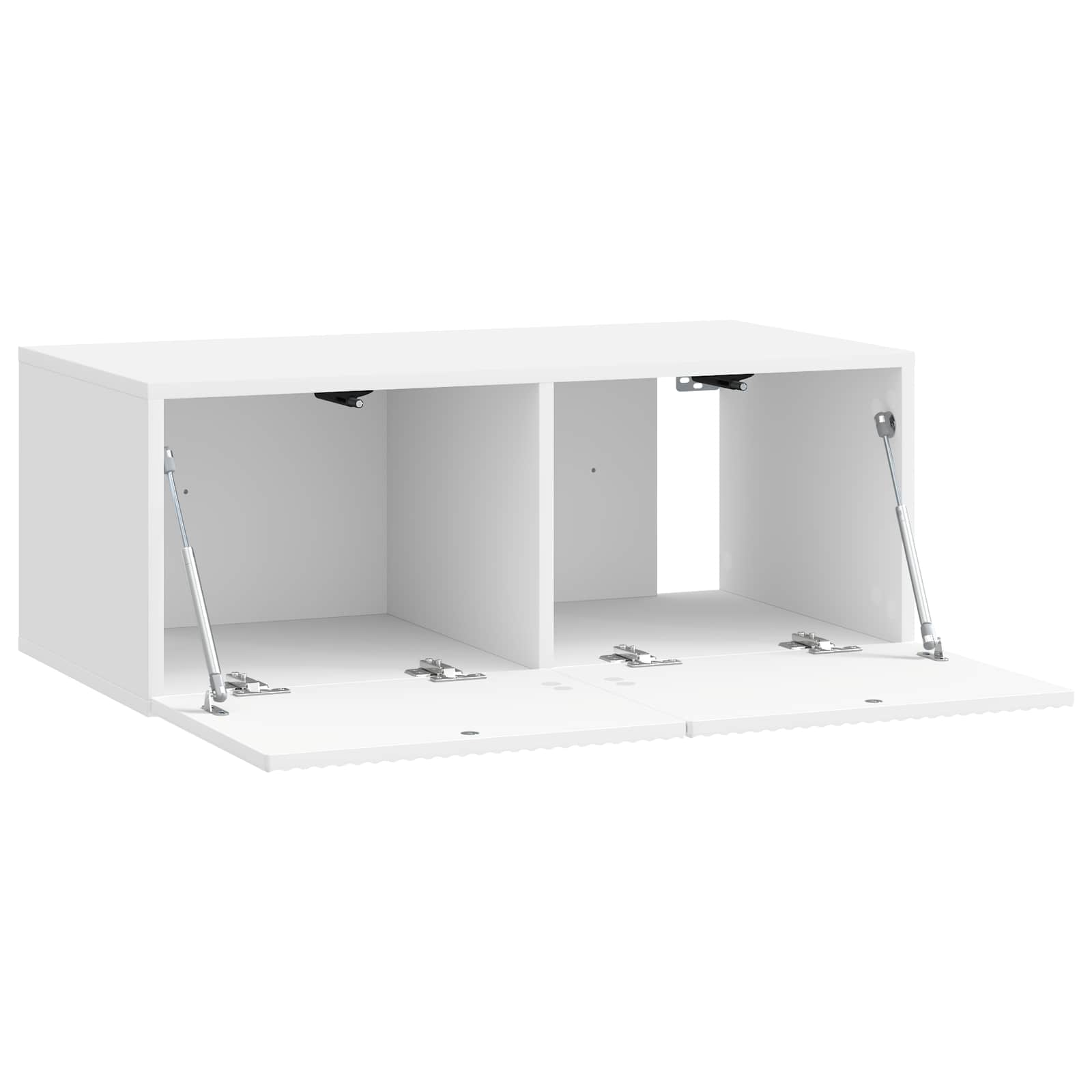 Meuble TV mural Montage mural Blanc brillant 78,5 x 41 x 30 cm - XIOS