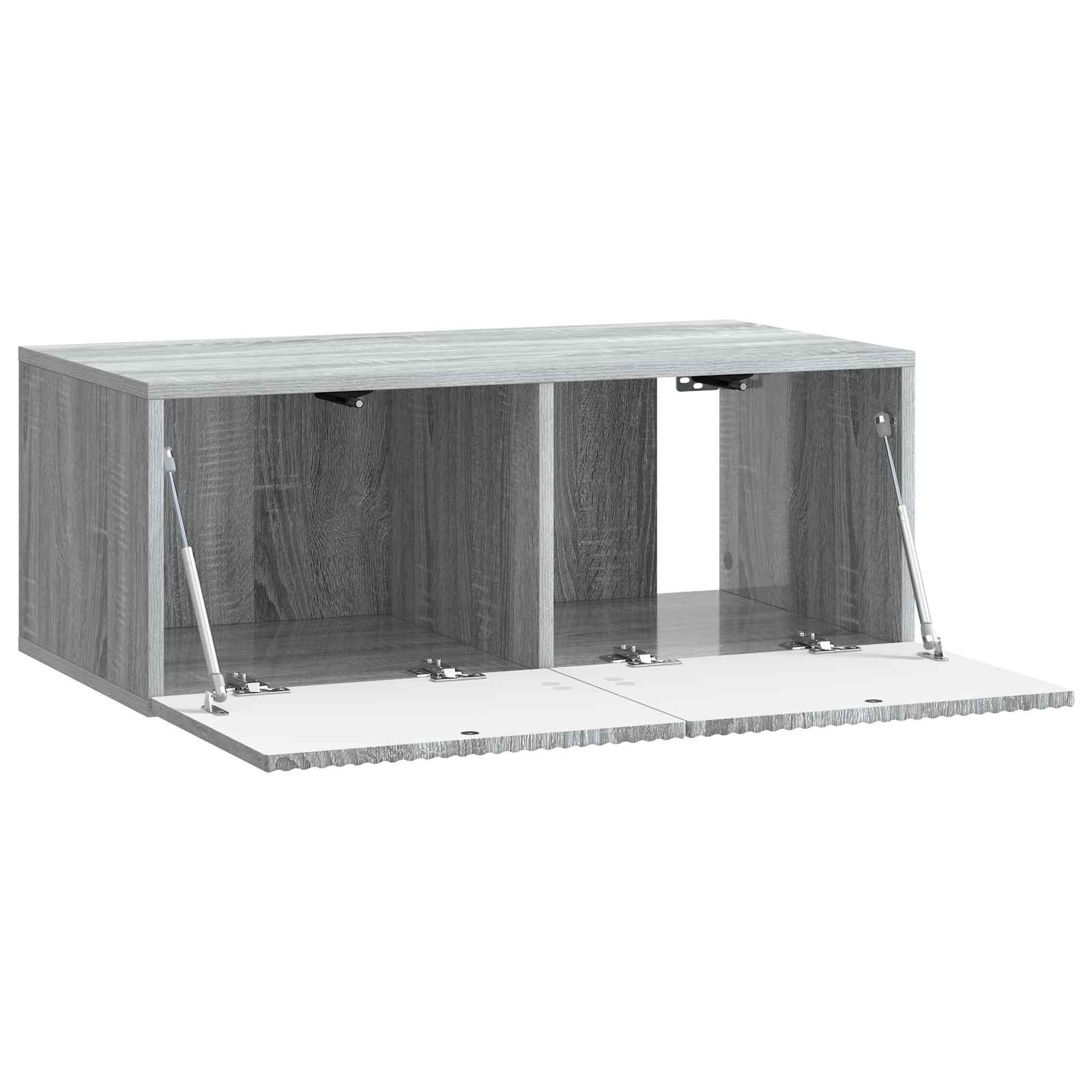 Meuble TV mural Sonoma gris 78,5 x 41 x 30 cm Bois d'ingénierie - XIOS