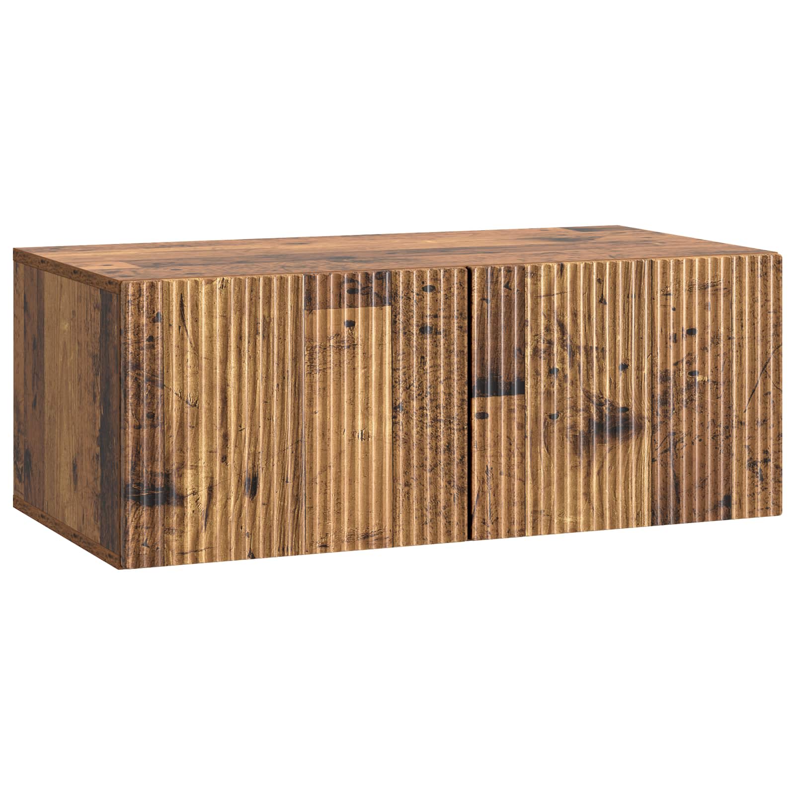 Meuble TV mural Bois ancien 78,5 x 41 x 30 cm Bois d'ingénierie - XIOS