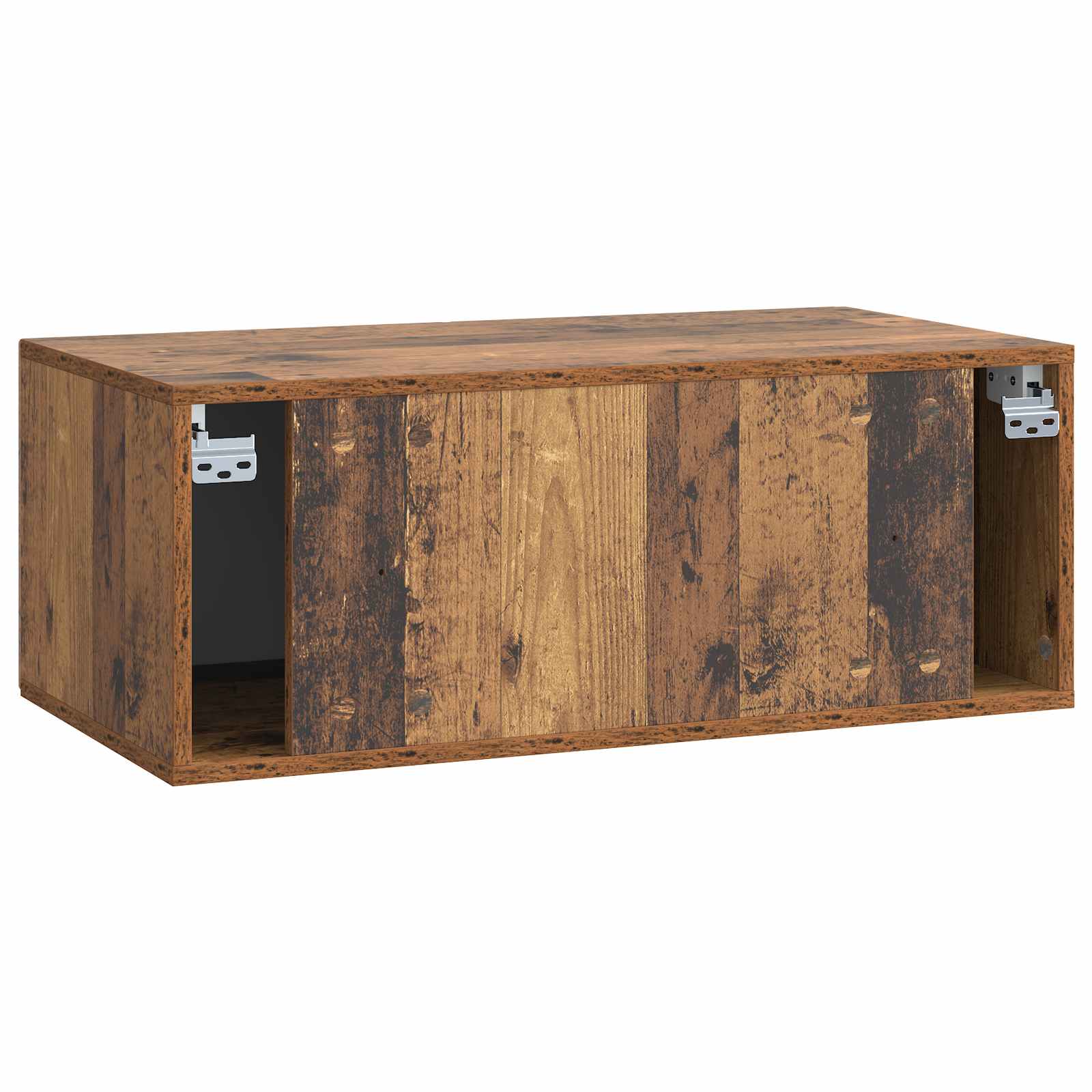 Meuble TV mural Bois ancien 78,5 x 41 x 30 cm Bois d'ingénierie - XIOS