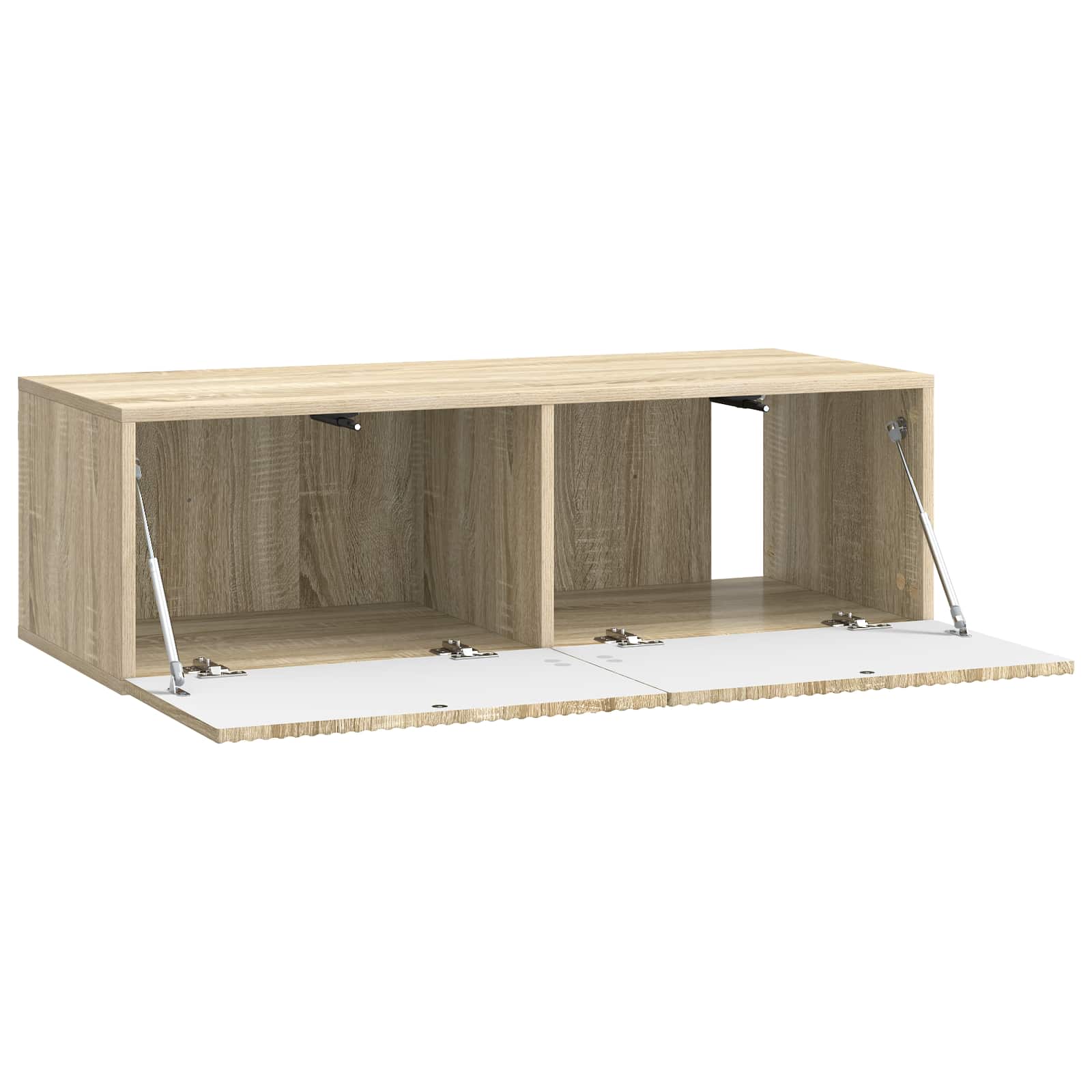 Meuble TV mural Chêne Sonoma 98 x 41 x 30 cm Bois d'ingénierie - XIOS
