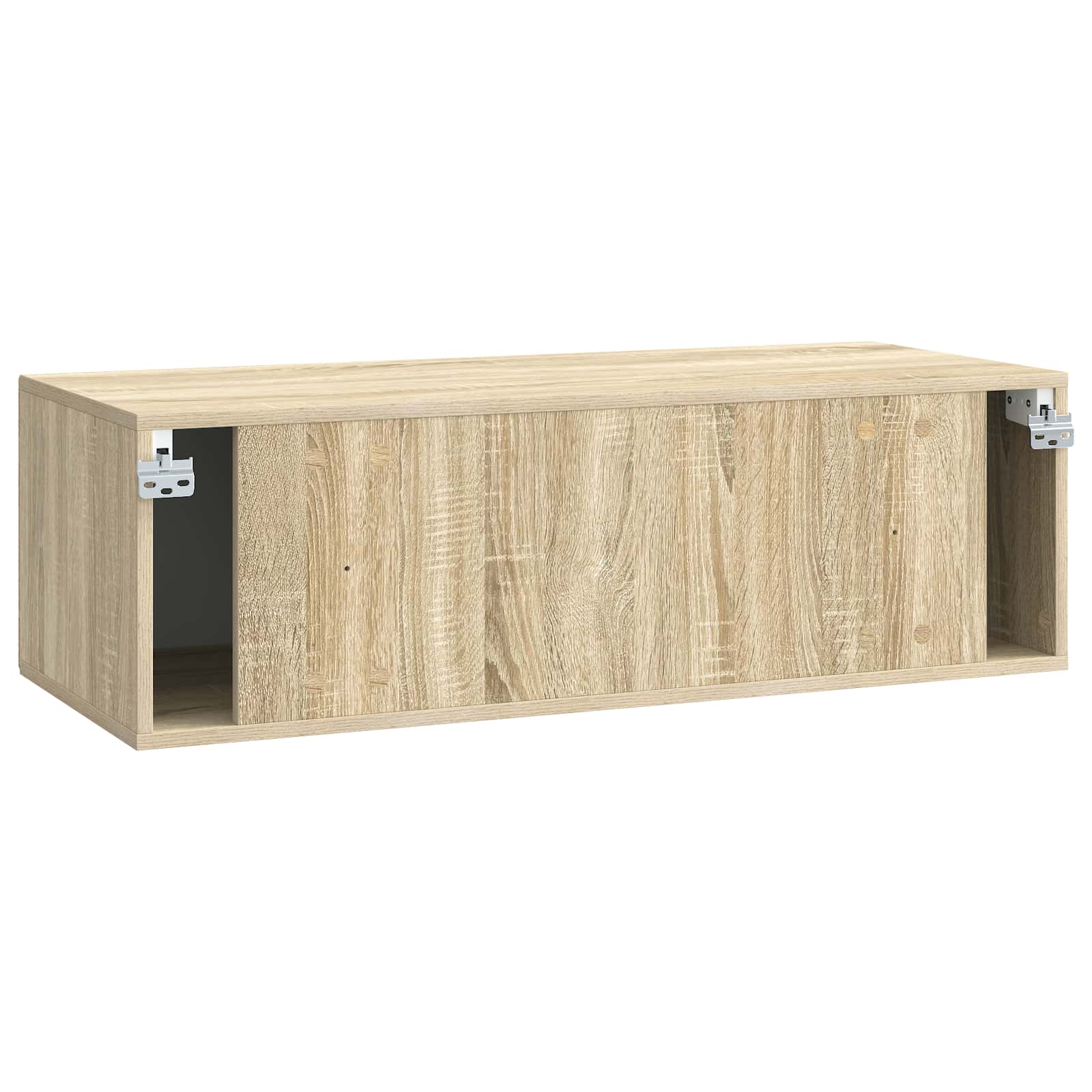 Meuble TV mural Chêne Sonoma 98 x 41 x 30 cm Bois d'ingénierie - XIOS
