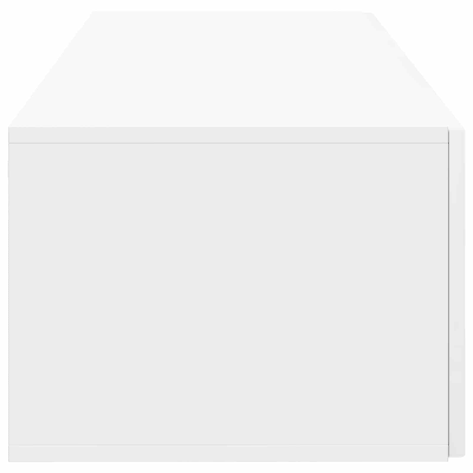 Meuble TV mural Montage mural Blanc brillant 98 x 41 x 30 cm - XIOS