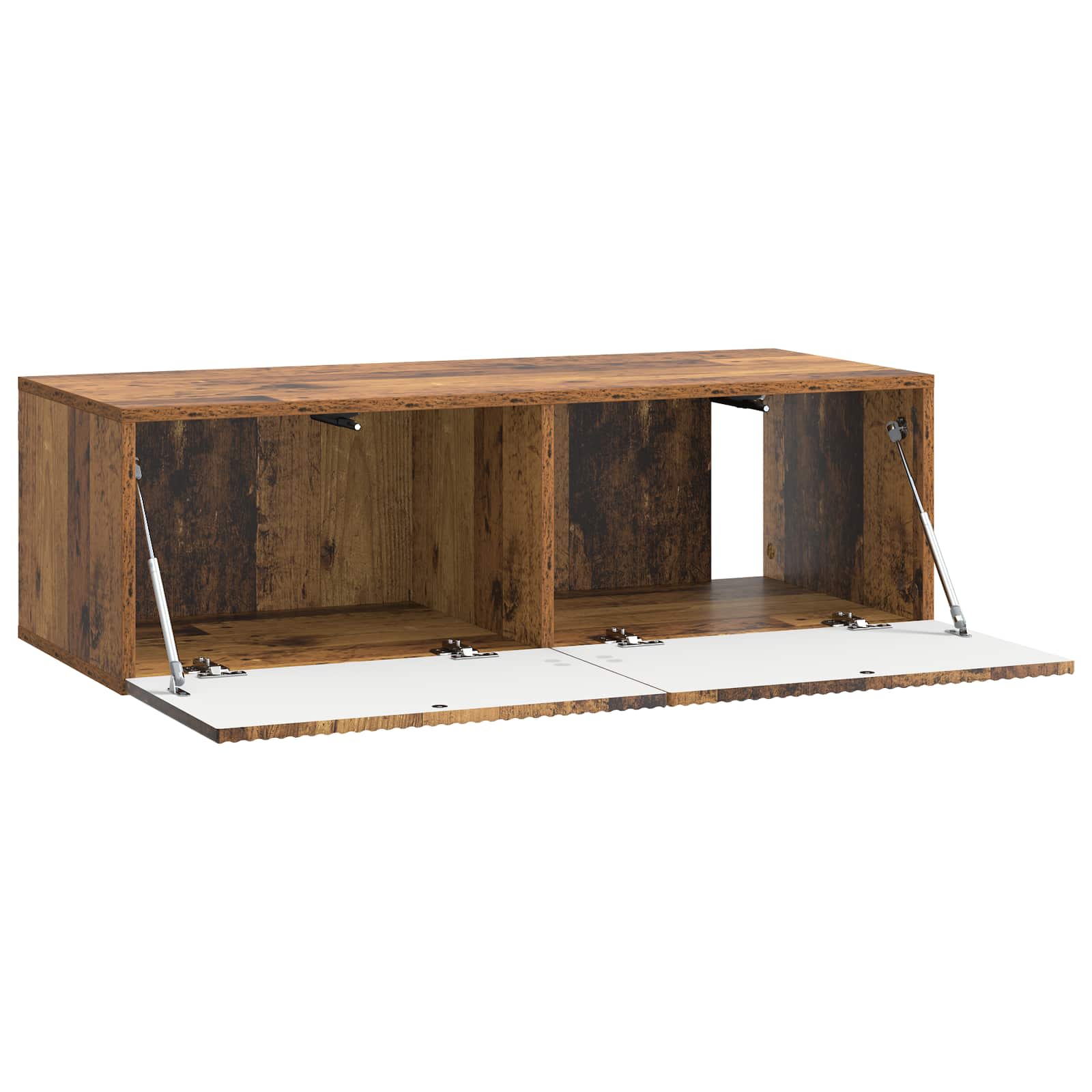 Meuble TV mural Bois ancien 98 x 41 x 30 cm Bois d'ingénierie - XIOS