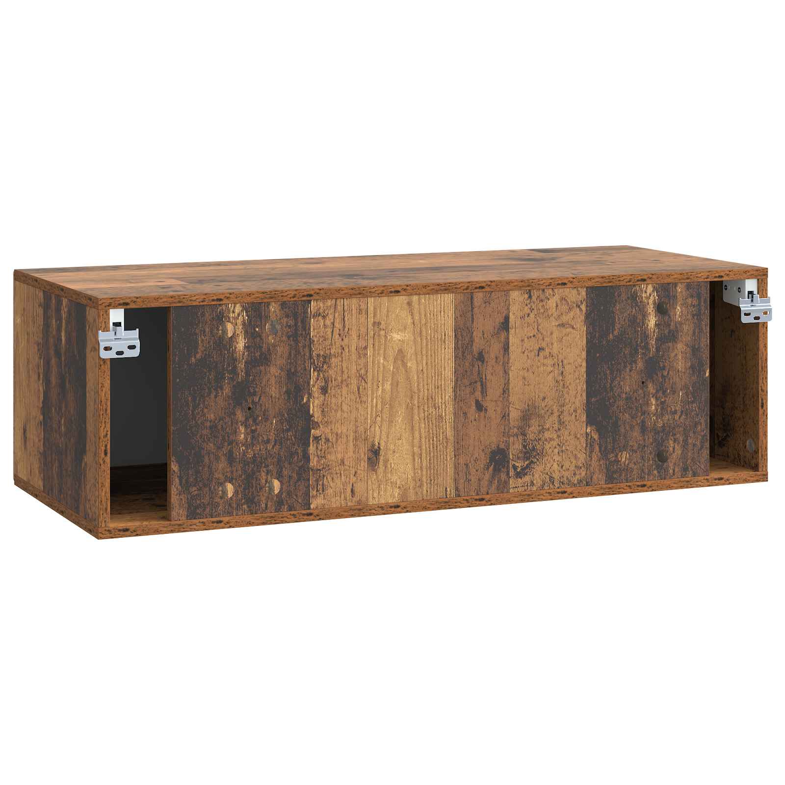 Meuble TV mural Bois ancien 98 x 41 x 30 cm Bois d'ingénierie - XIOS