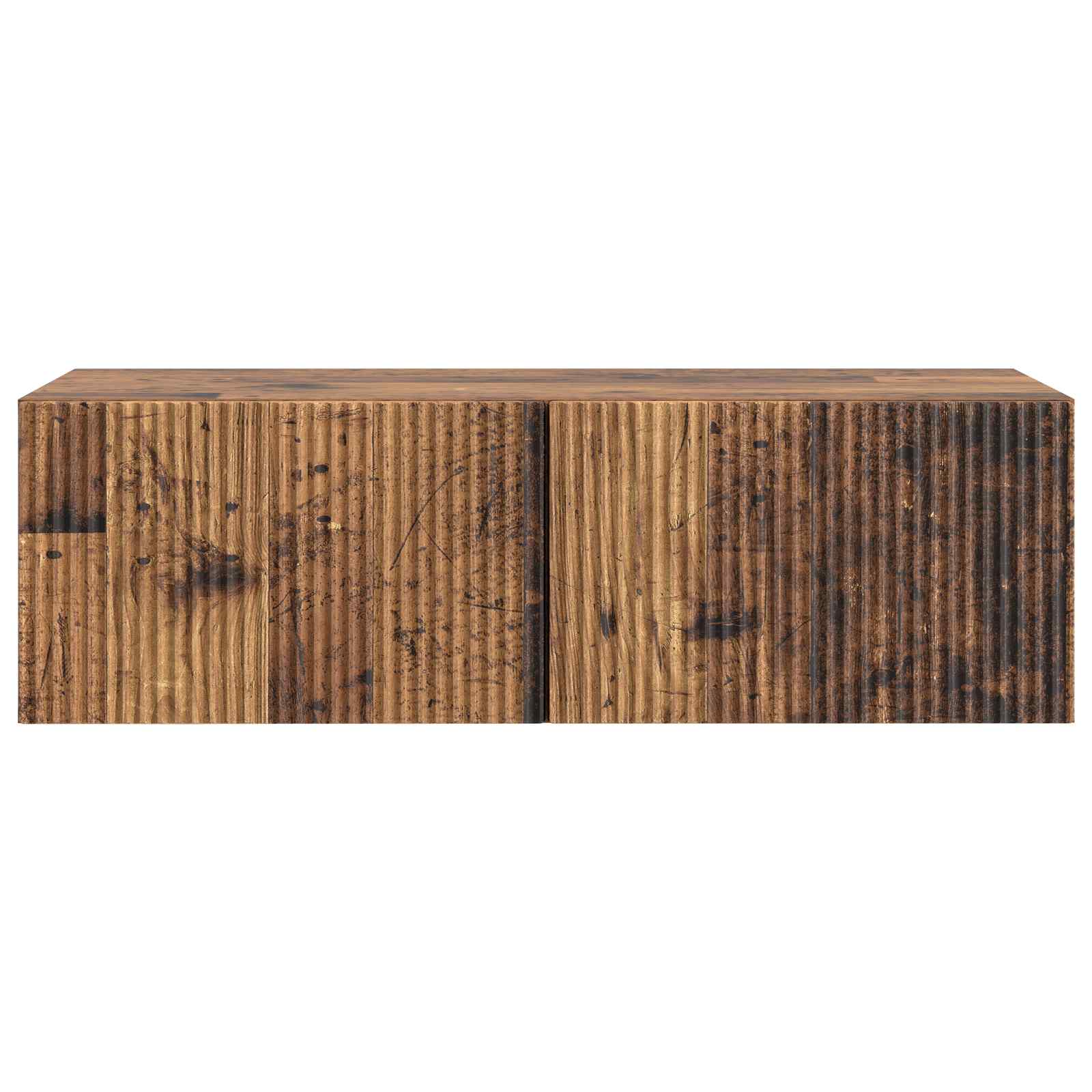 Meuble TV mural Bois ancien 98 x 41 x 30 cm Bois d'ingénierie - XIOS