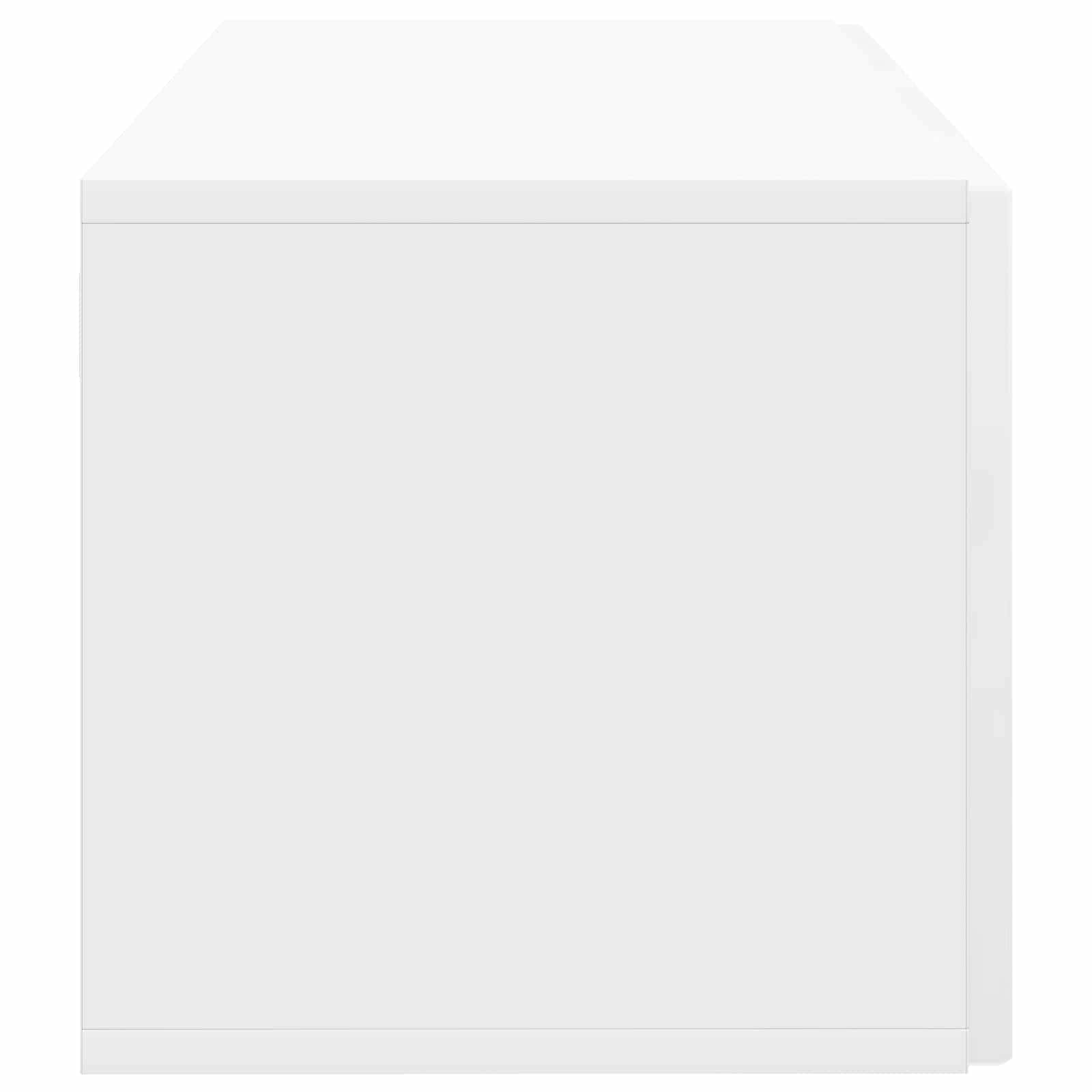 Meuble TV mural Montage mural Blanc brillant 59,5 x 31 x 30 cm - XIOS