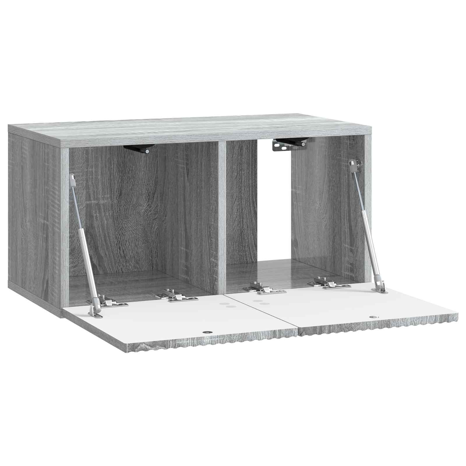 Meuble TV mural Sonoma gris 59,5 x 31 x 30 cm Bois d'ingénierie - XIOS