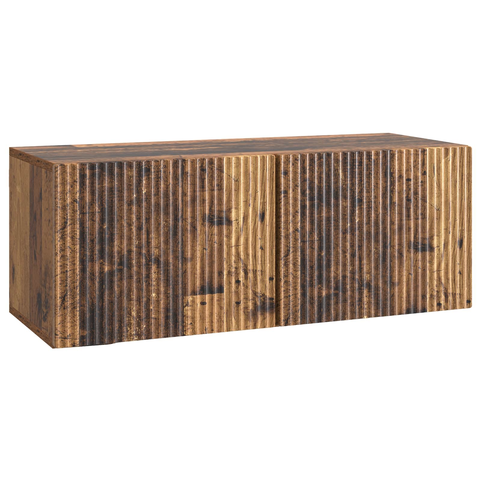 Meuble TV mural Bois ancien 78,5 x 31 x 30 cm Bois d'ingénierie - XIOS