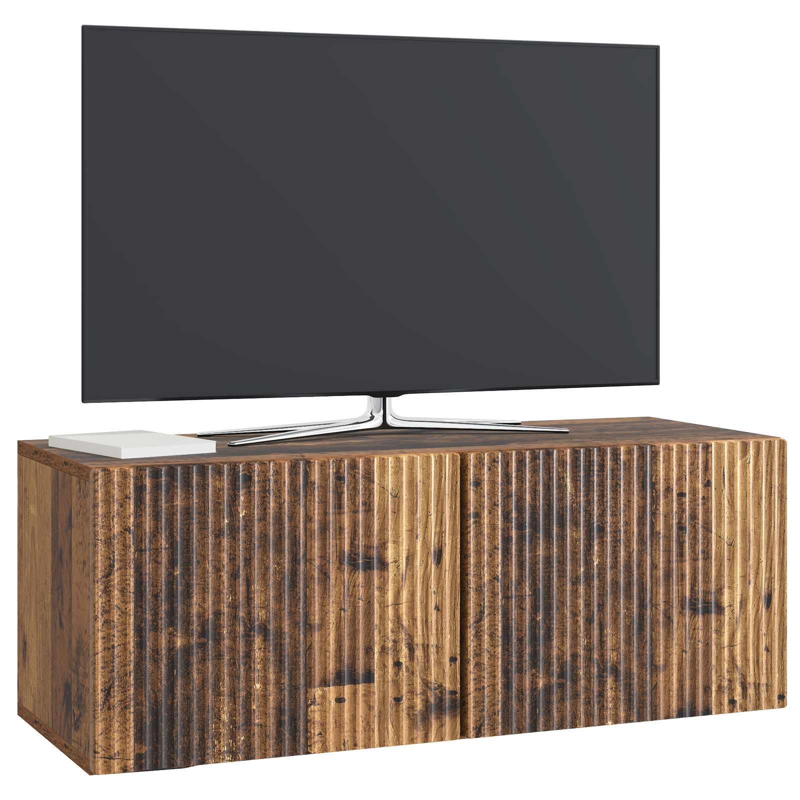 Meuble TV mural Bois ancien 78,5 x 31 x 30 cm Bois d'ingénierie - XIOS