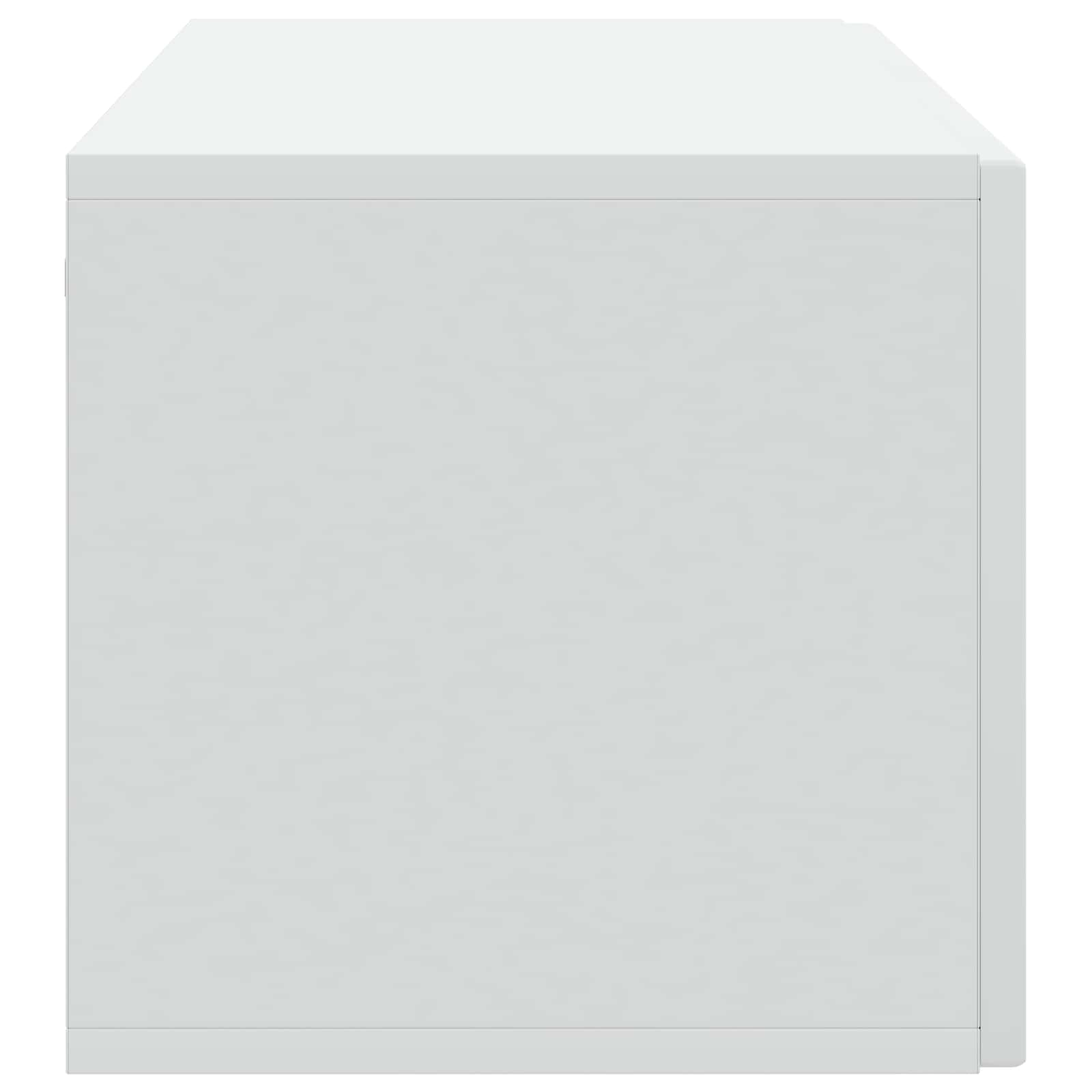 Meuble TV mural Blanc 98 x 31 x 30 cm Bois d'ingénierie - XIOS