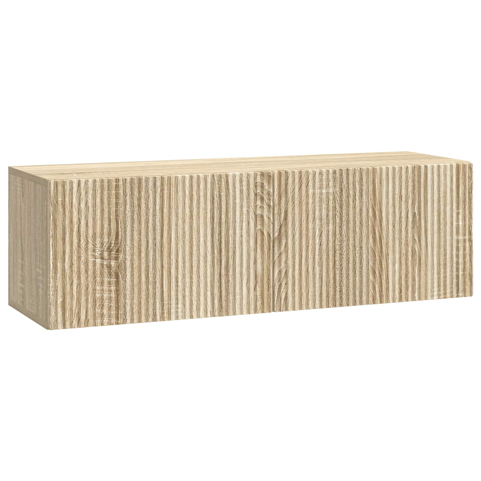 Meuble TV mural Chêne Sonoma 98 x 31 x 30 cm Bois d'ingénierie - XIOS