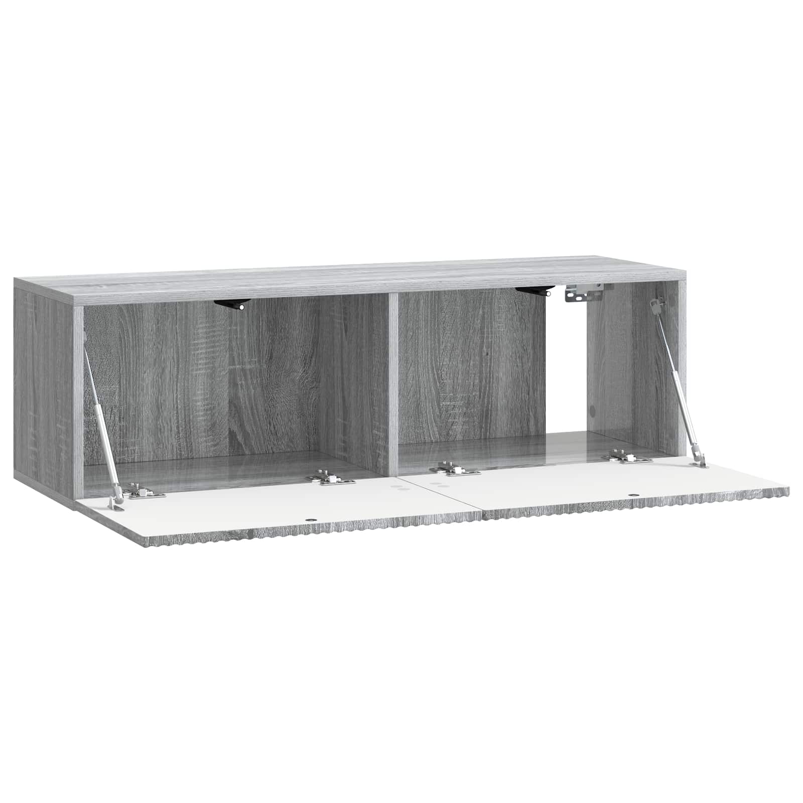 Meuble TV mural Sonoma gris 98 x 31 x 30 cm Bois d'ingénierie - XIOS