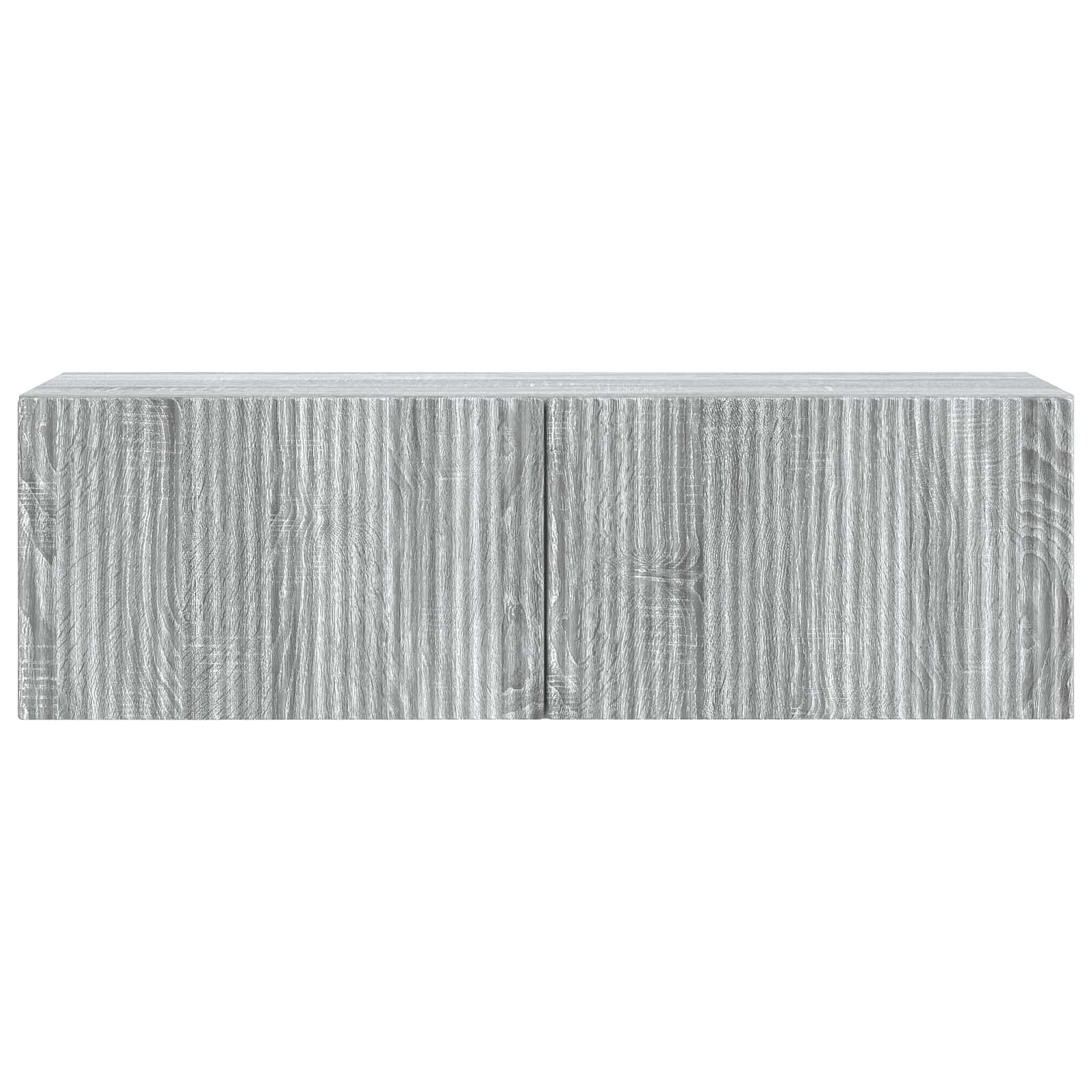 Meuble TV mural Sonoma gris 98 x 31 x 30 cm Bois d'ingénierie - XIOS