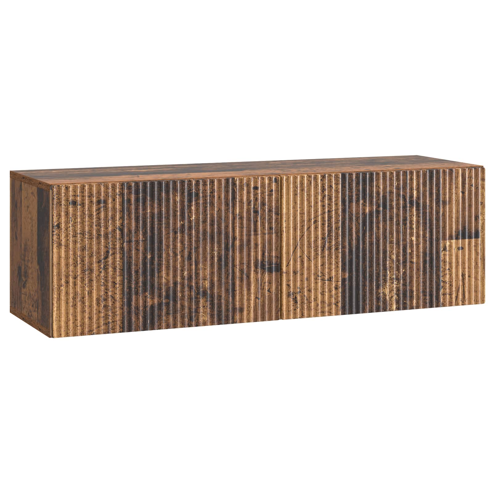 Meuble TV mural Bois ancien 98 x 31 x 30 cm Bois d'ingénierie - XIOS
