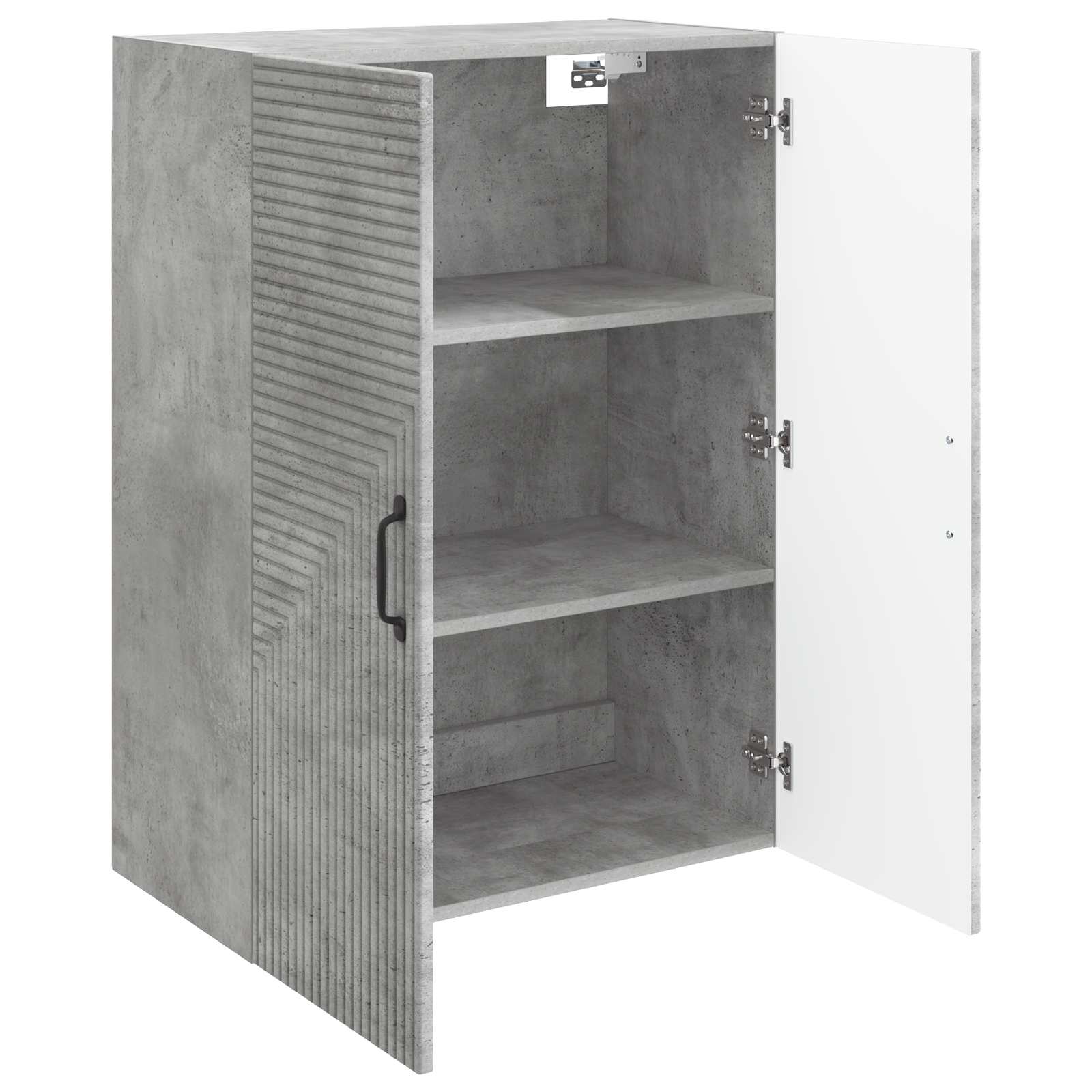 Armoire Murale Gris béton 66 x 34,5 x 90 cm Bois d'ingénierie - XIOS