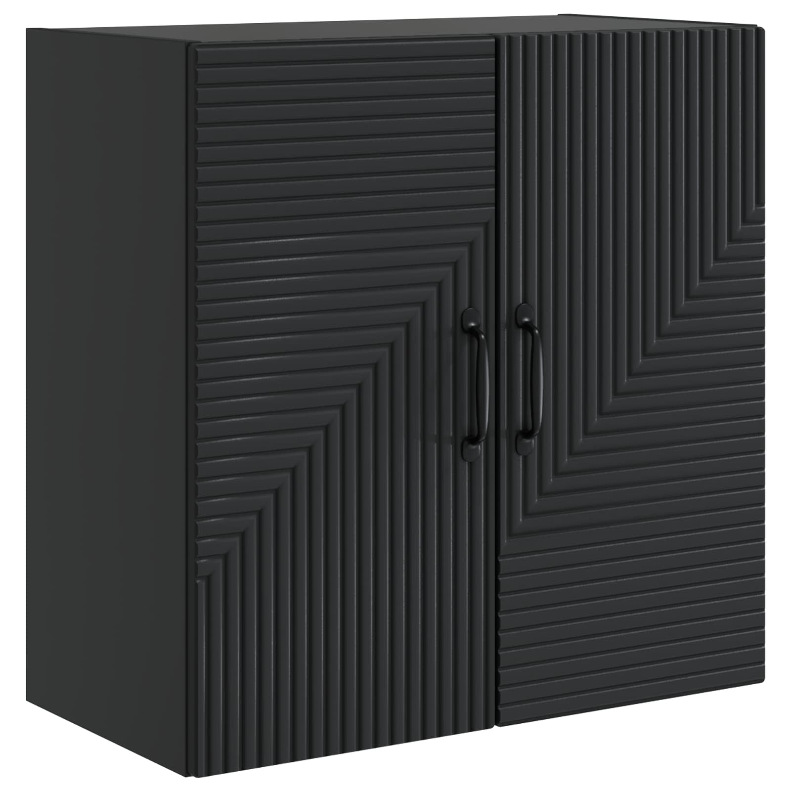 Armoire Murale Noir 59 x 31 x 60 cm Bois d'ingénierie - XIOS