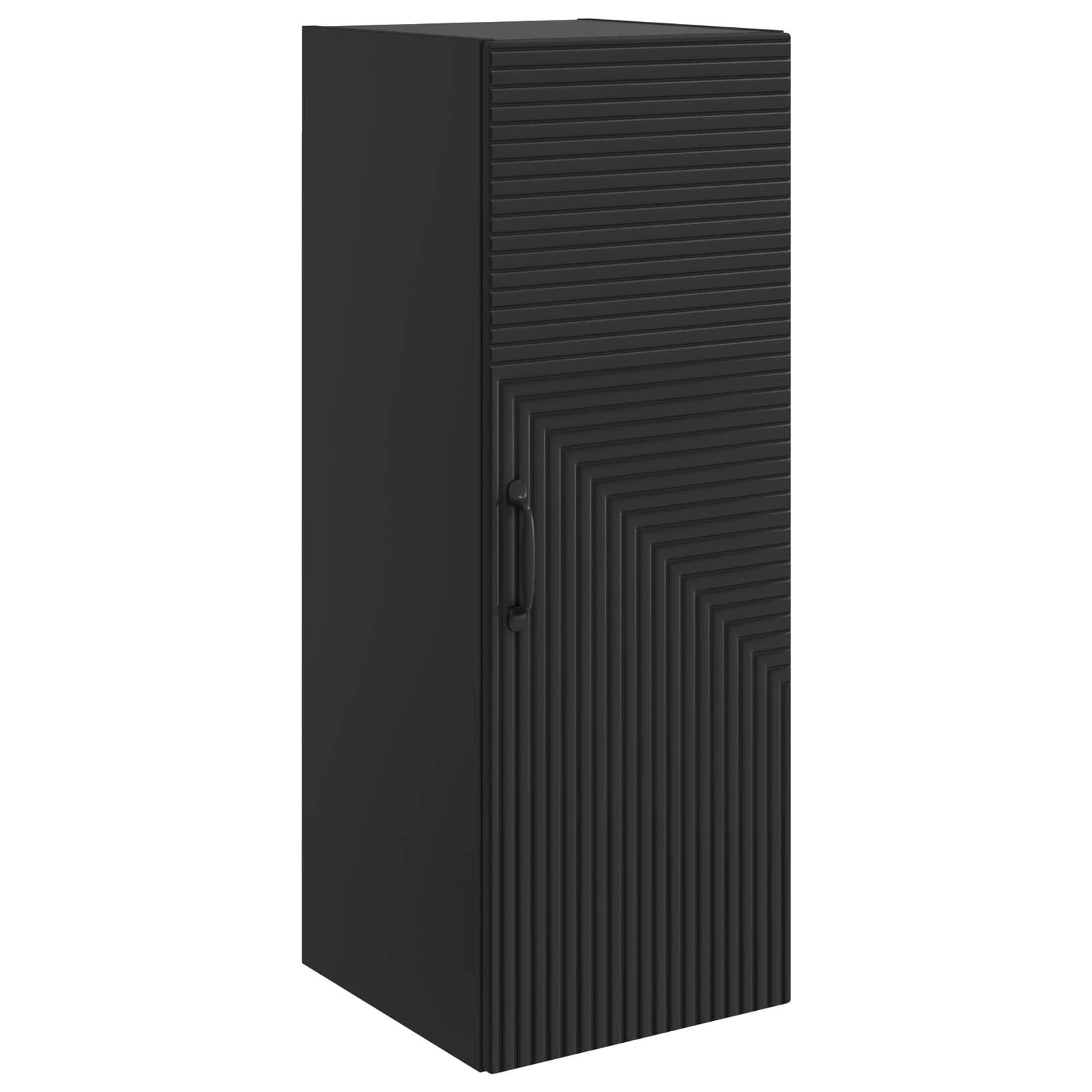 Armoire Murale Noir 33 x 34,5 x 90 cm Bois d'ingénierie - XIOS