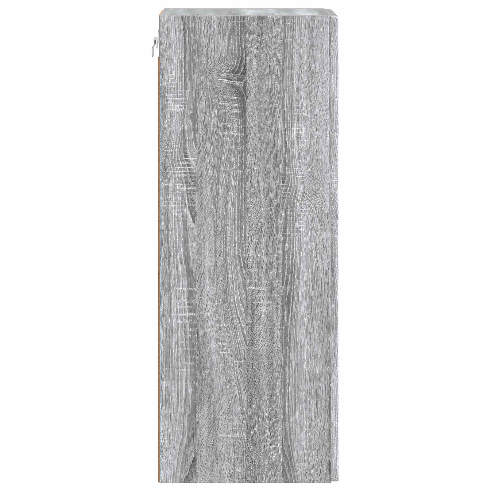 Armoire Murale Sonoma gris 33 x 34,5 x 90 cm Bois d'ingénierie - XIOS