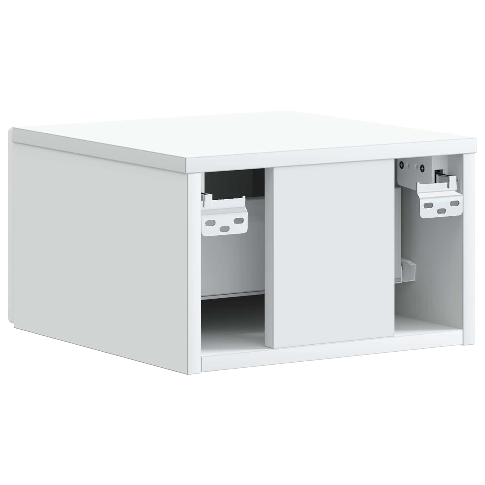 Cabinet de chevet mural 2 pcs Blanc 34,5 x 33 x 20 cm - XIOS