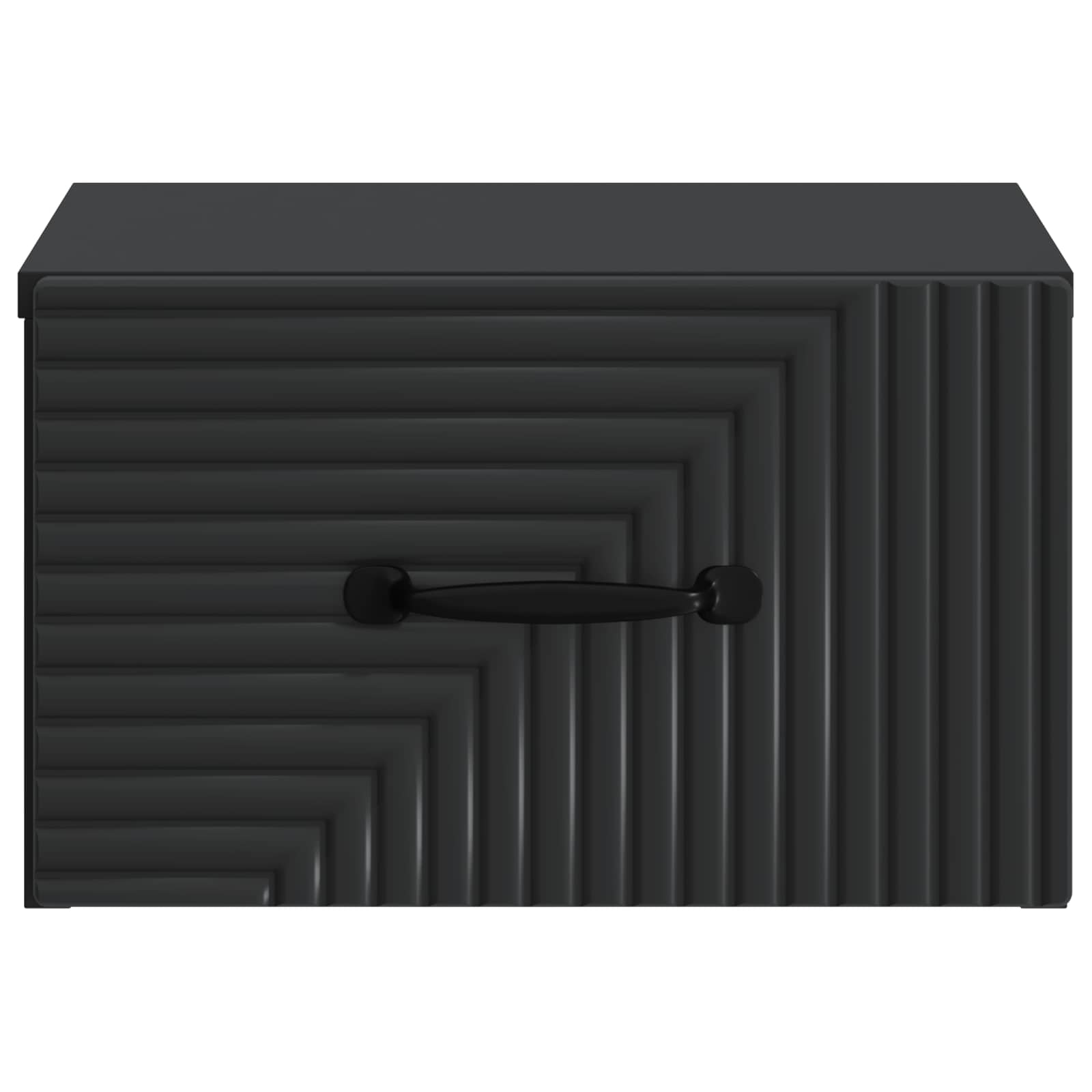 Cabinet de chevet mural 2 pcs Noir 34,5 x 33 x 20 cm - XIOS