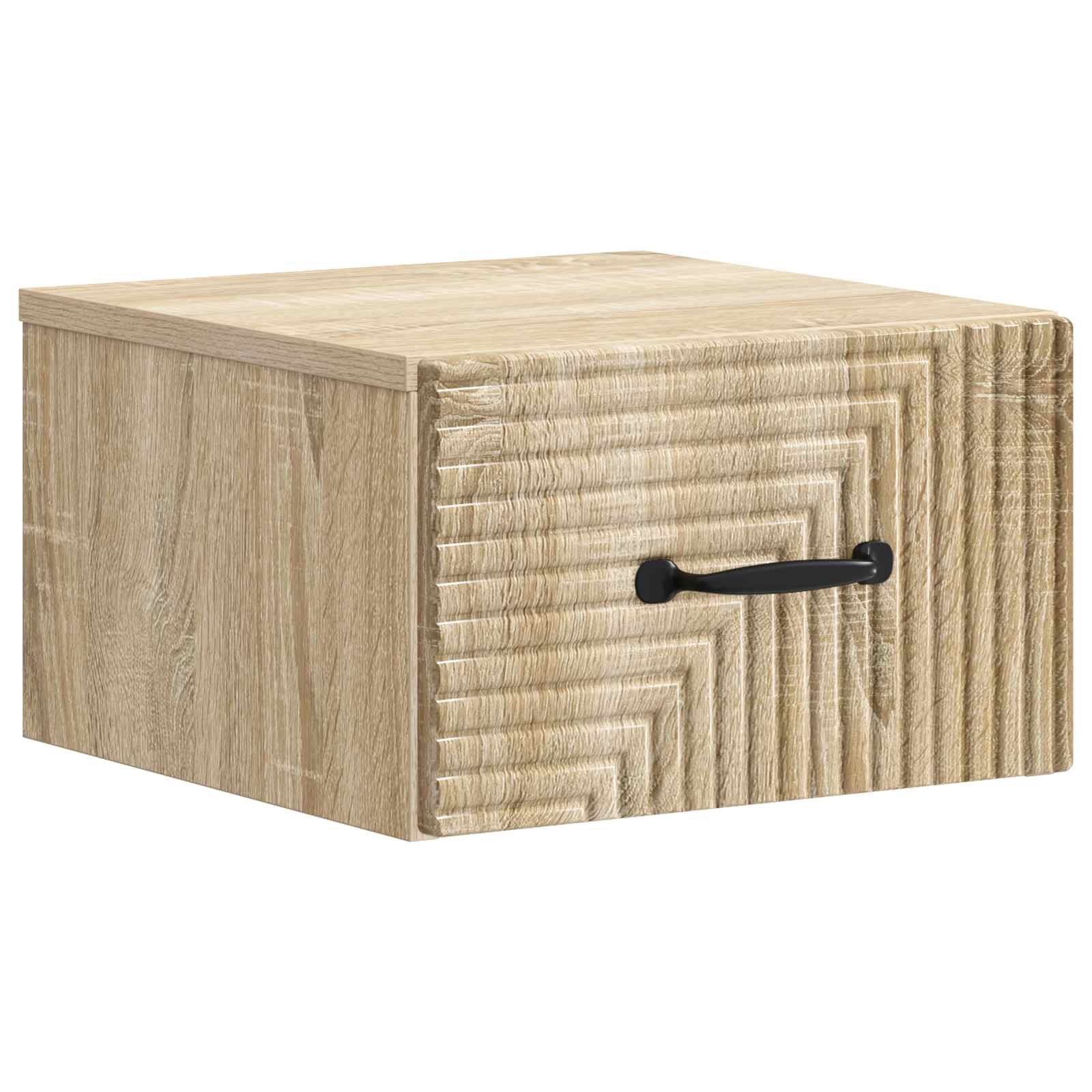 Cabinet de chevet mural 2 pcs Chêne Sonoma 34,5 x 33 x 20 cm