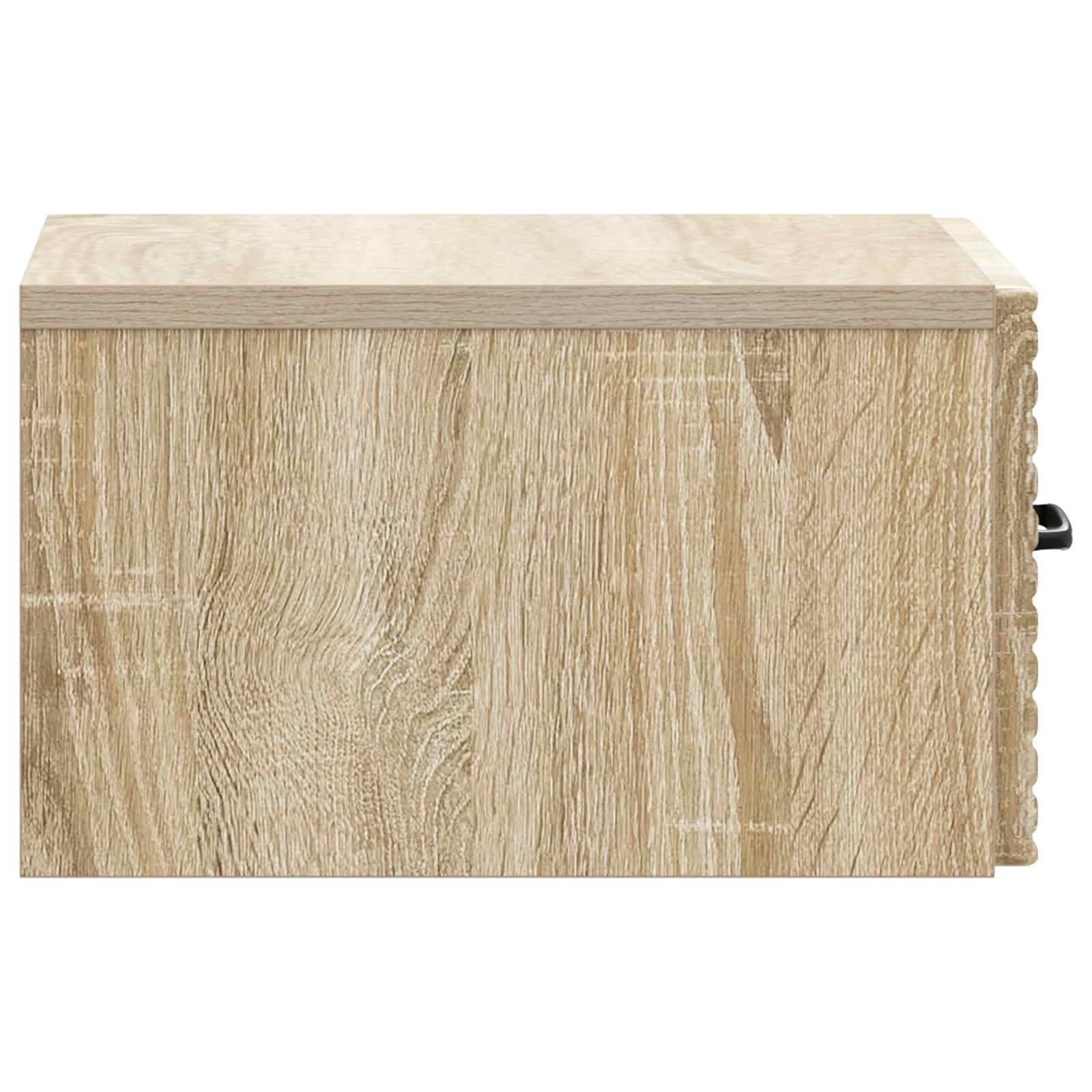 Cabinet de chevet mural 2 pcs Chêne Sonoma 34,5 x 33 x 20 cm
