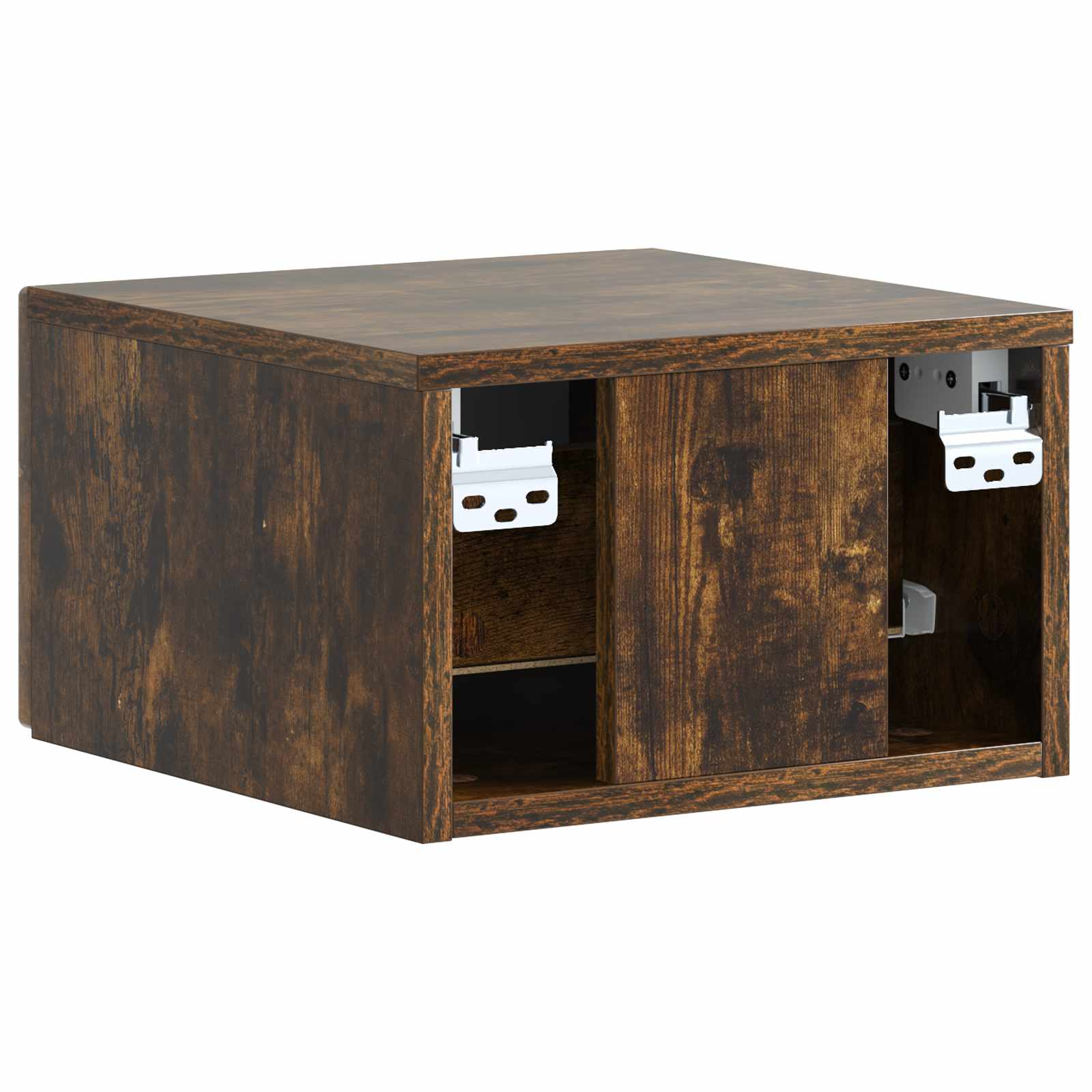 Cabinet de chevet mural 2 pcs Chêne fumé 34,5 x 33 x 20 cm - XIOS