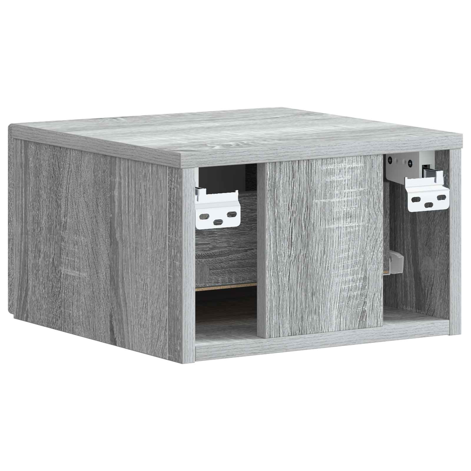 Cabinet de chevet mural 2 pcs Sonoma gris 34,5 x 33 x 20 cm - XIOS
