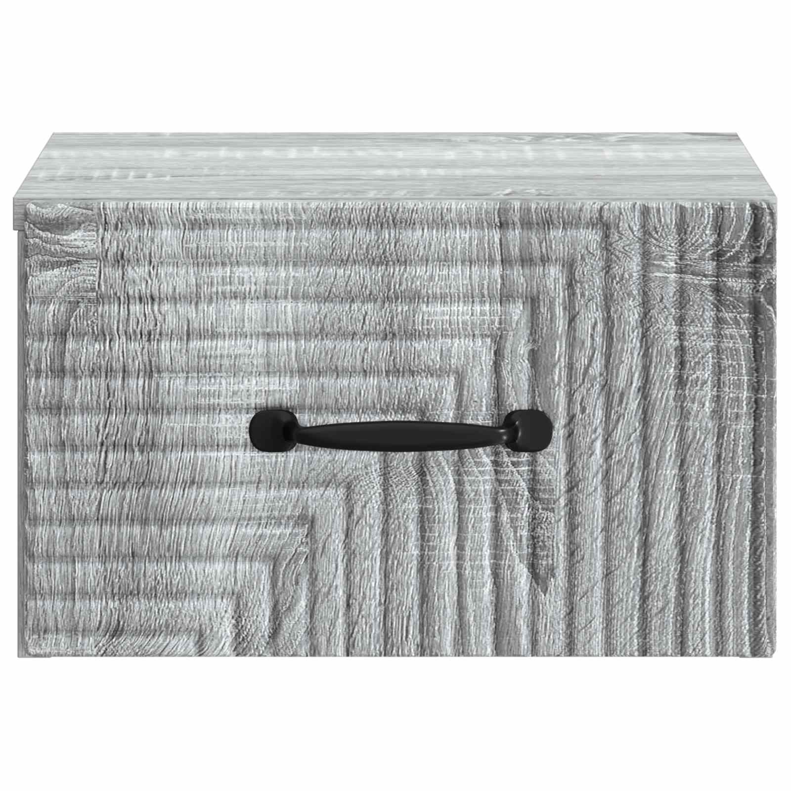 Cabinet de chevet mural 2 pcs Sonoma gris 34,5 x 33 x 20 cm - XIOS