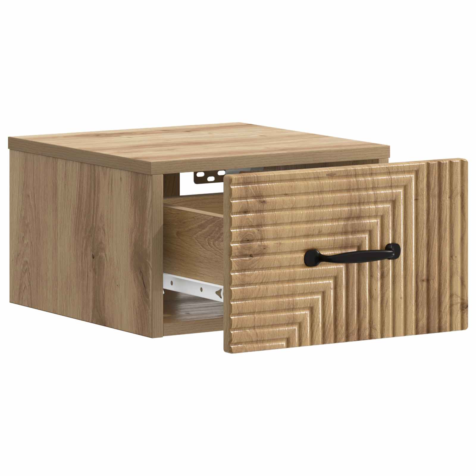 Cabinet de chevet mural 2 pcs Chêne artisanal 34,5 x 33 x 20 cm - XIOS