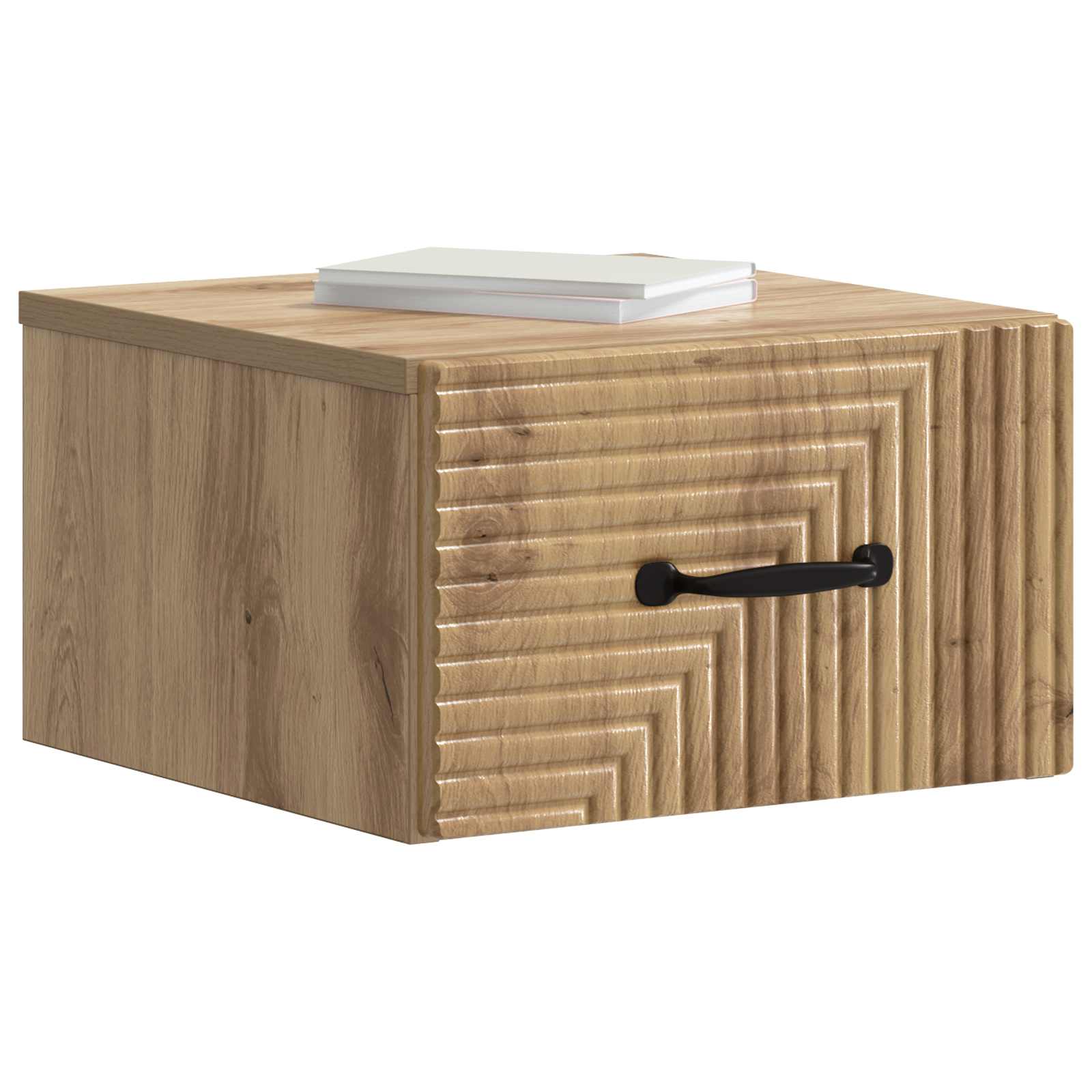 Cabinet de chevet mural 2 pcs Chêne artisanal 34,5 x 33 x 20 cm - XIOS