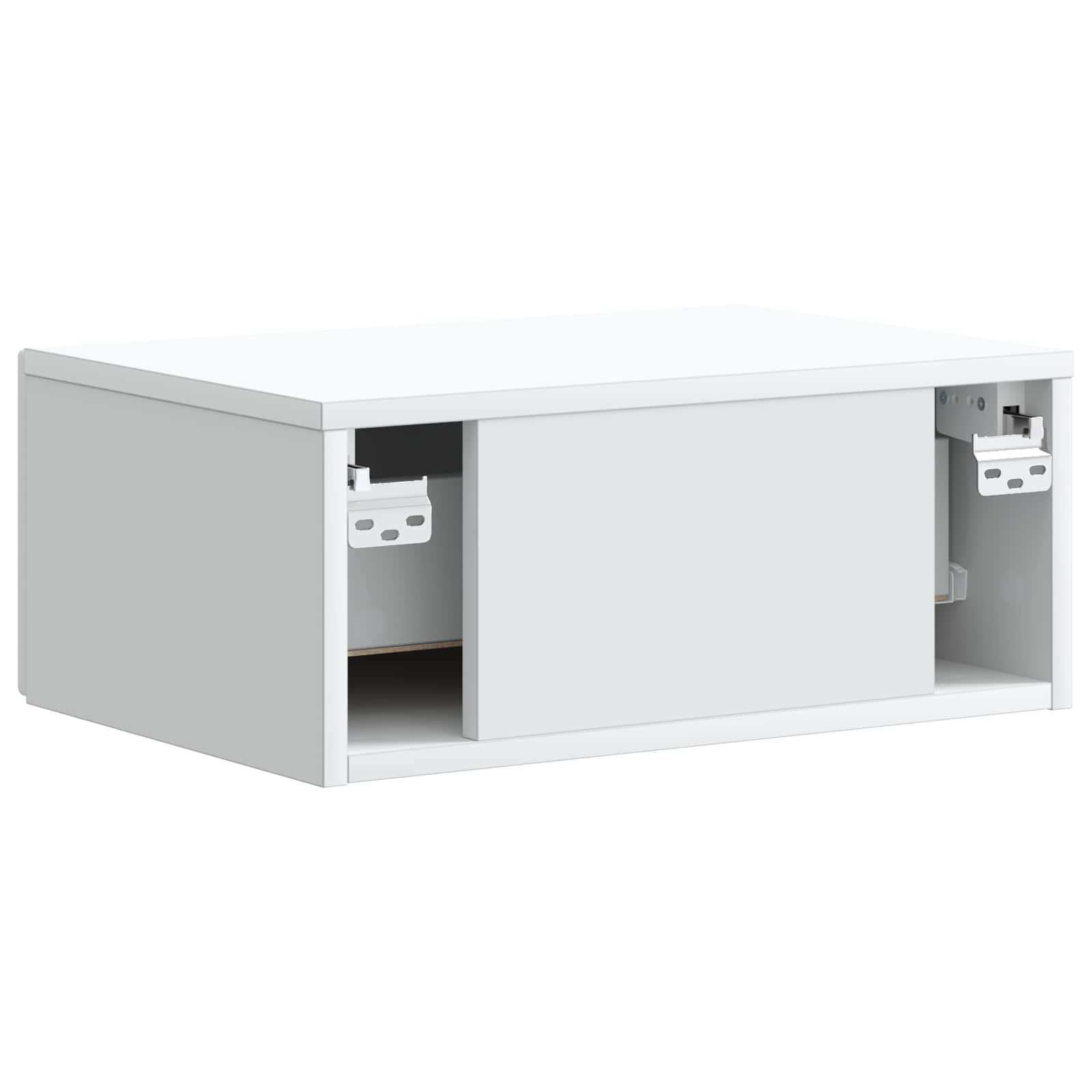 Cabinet de chevet mural 2 pcs Blanc 49 x 34,5 x 20 cm - XIOS