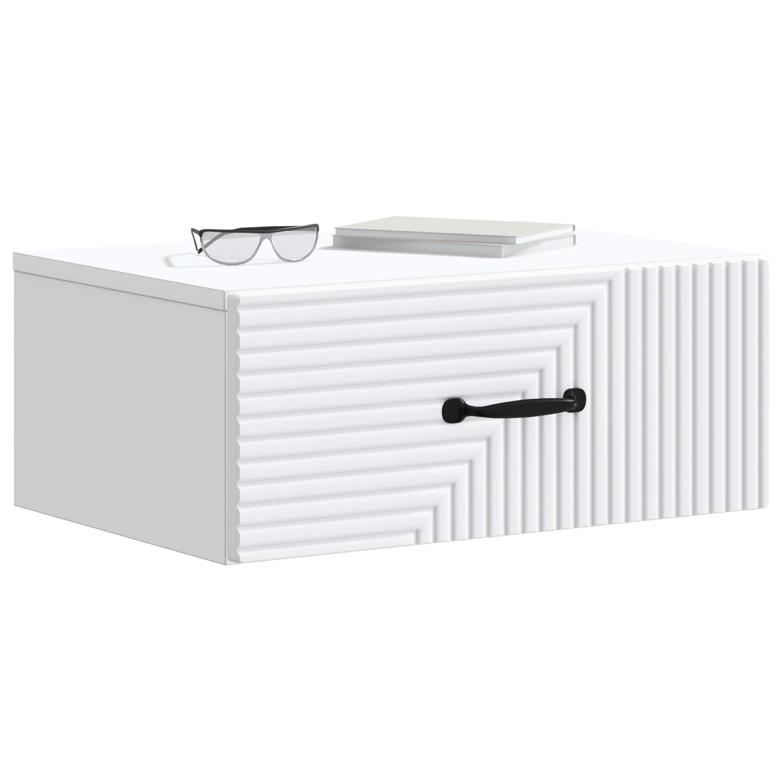 Cabinet de chevet mural 2 pcs Blanc 49 x 34,5 x 20 cm - XIOS