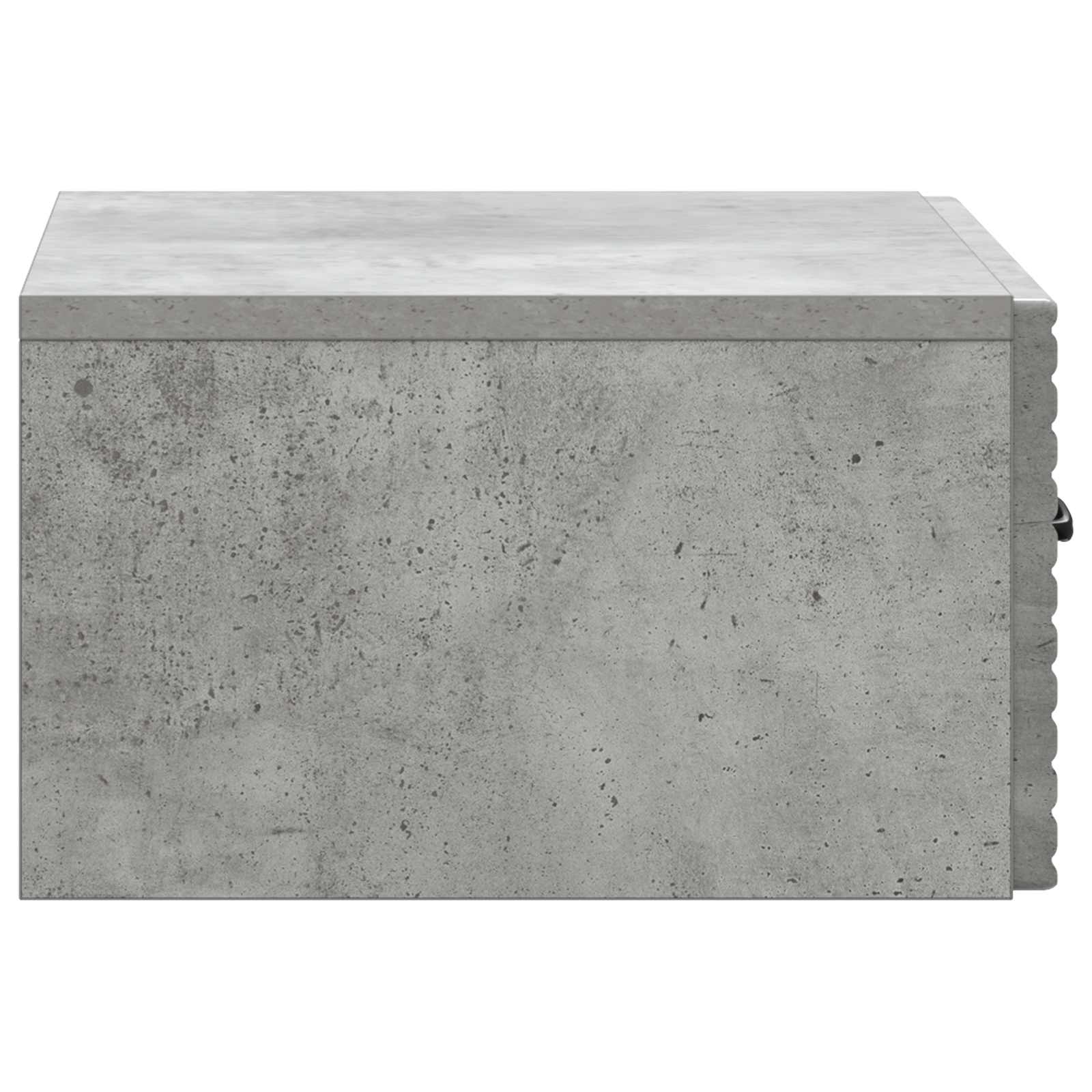 Cabinet de chevet mural 2 pcs Gris béton 49 x 34,5 x 20 cm - XIOS