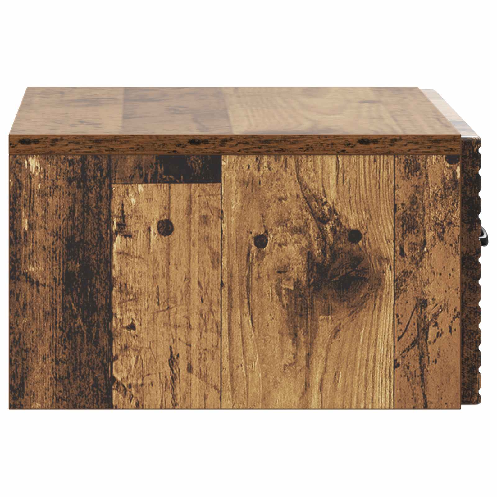 Cabinet de chevet mural Bois ancien 49 x 34,5 x 20 cm - XIOS